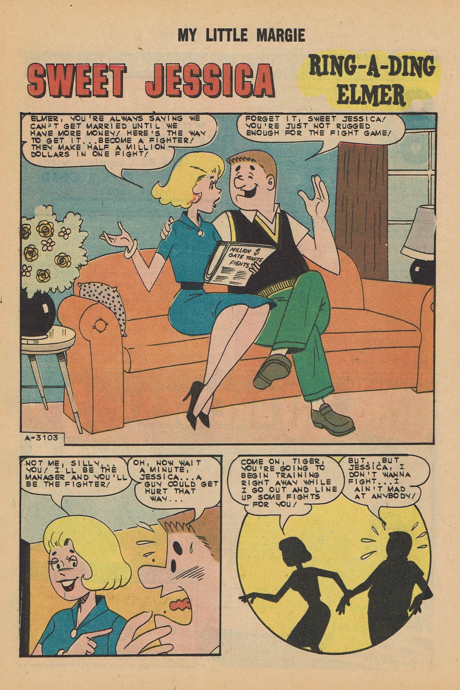 Read online My Little Margie (1954) comic -  Issue #50 - 16