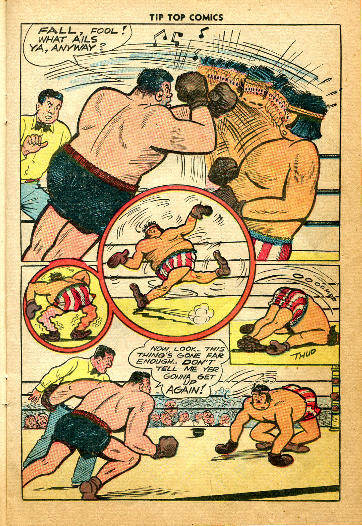 Read online Tip Top Comics comic -  Issue #132 - 17