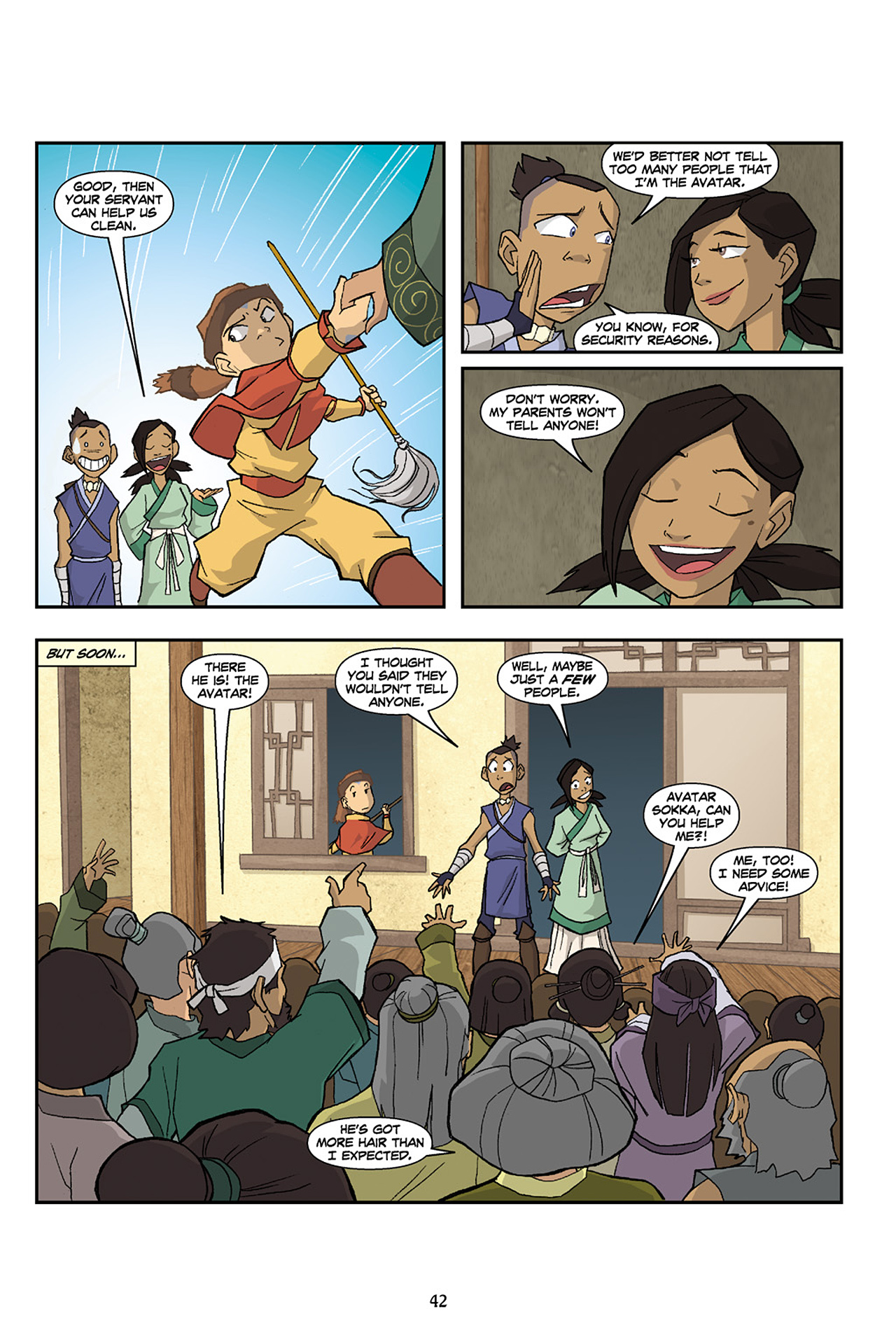 Read online Nickelodeon Avatar: The Last Airbender - The Lost Adventures comic -  Issue # Full - 43