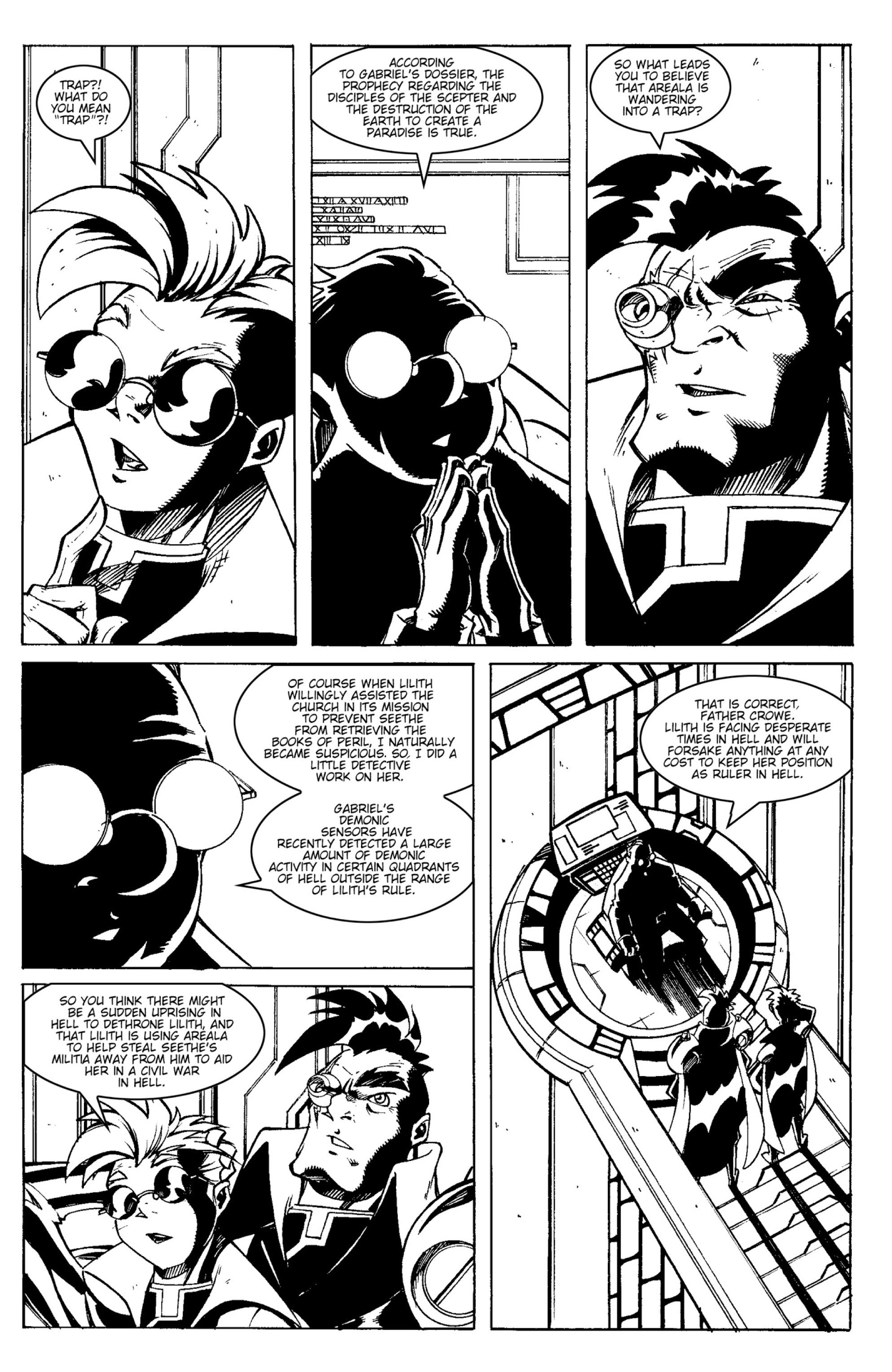 Read online Warrior Nun Areala: Armor of God comic -  Issue # TPB - 104