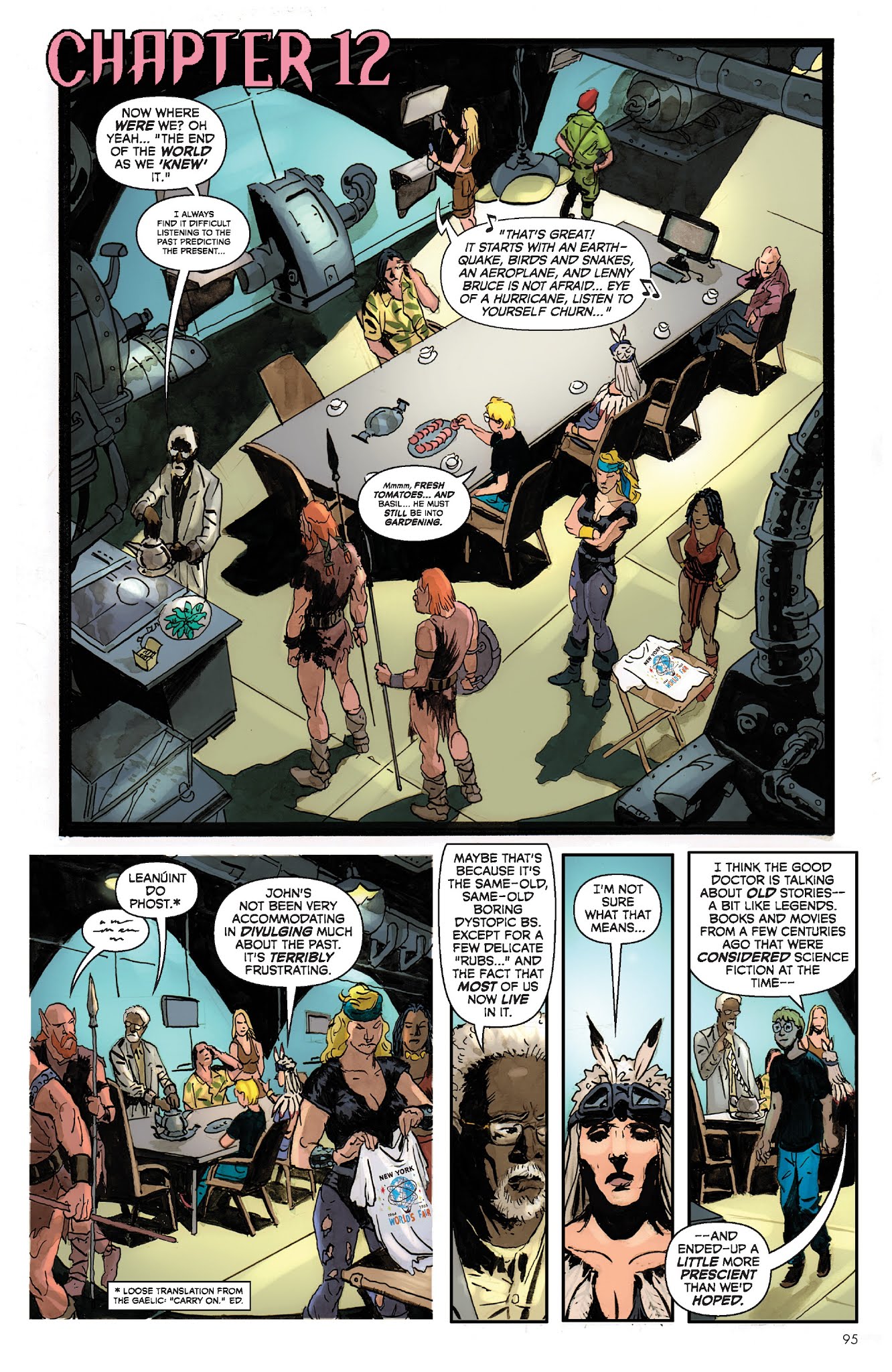 Read online The Once and Future Tarzan comic -  Issue # TPB - 96