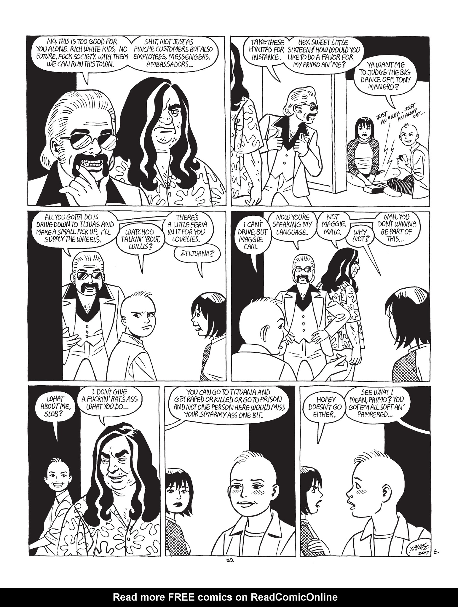 Read online Love and Rockets (2016) comic -  Issue #4 - 22