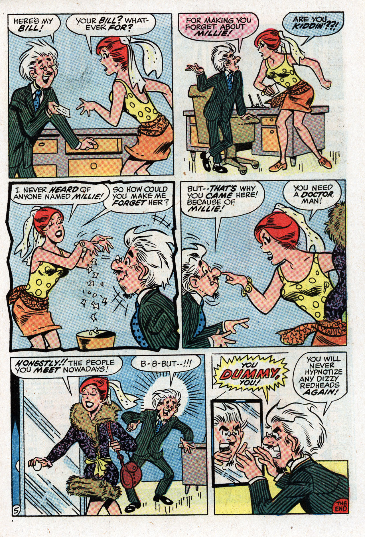 Read online Millie the Model comic -  Issue #197 - 17