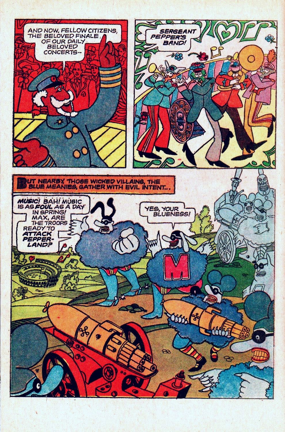Read online Beatles: Yellow Submarine comic -  Issue # Full - 4
