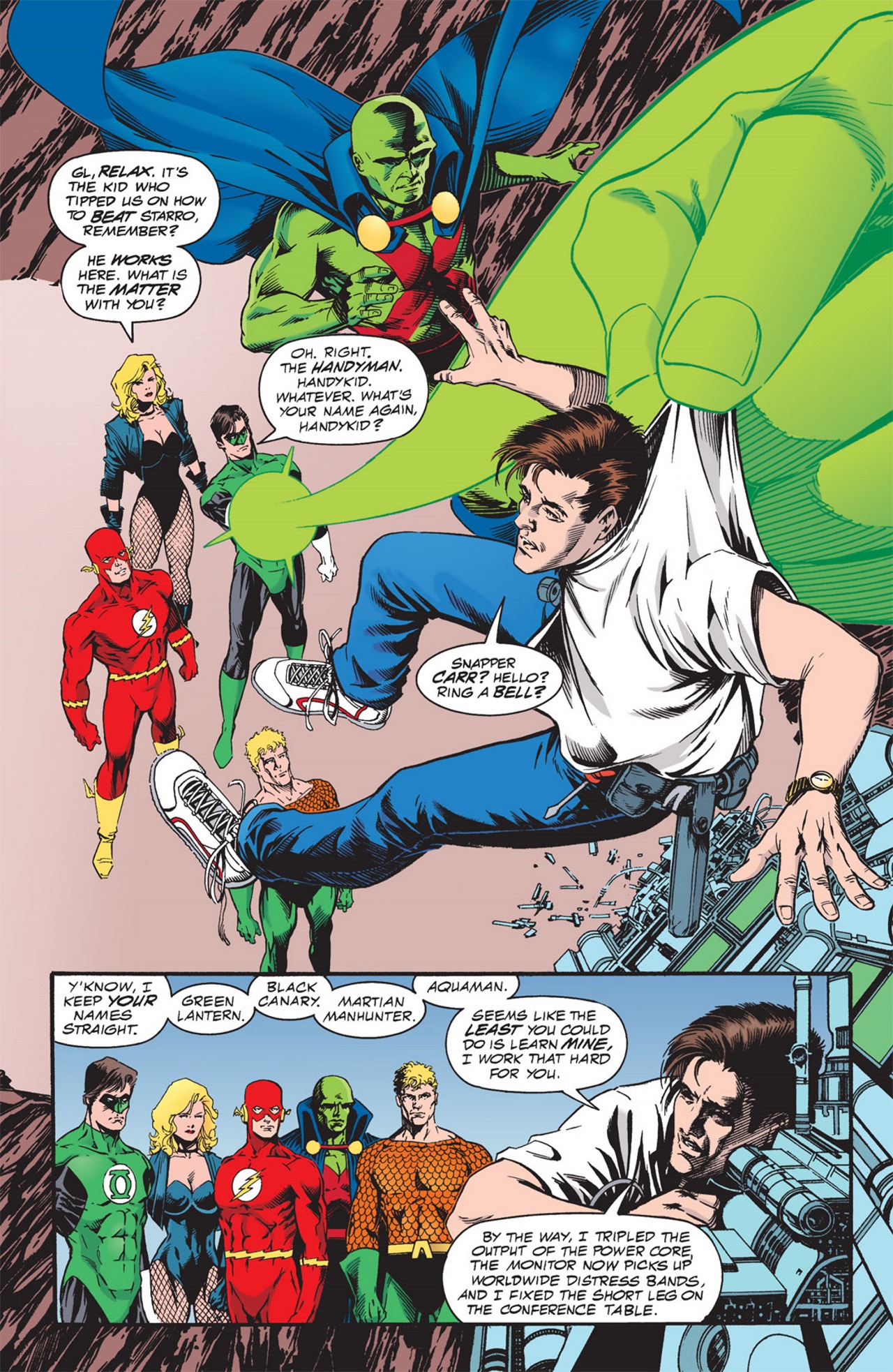 Read online JLA: Year One comic -  Issue #4 - 3