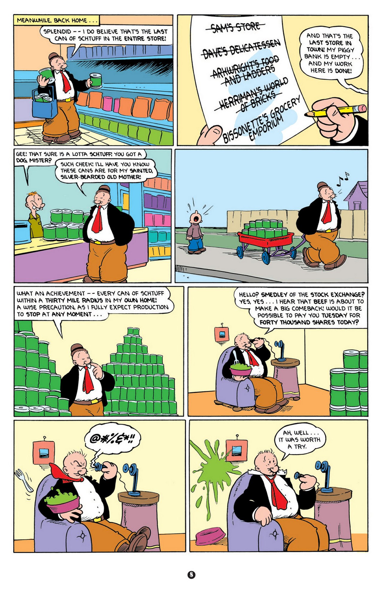 Read online Popeye (2012) comic -  Issue #9 - 10