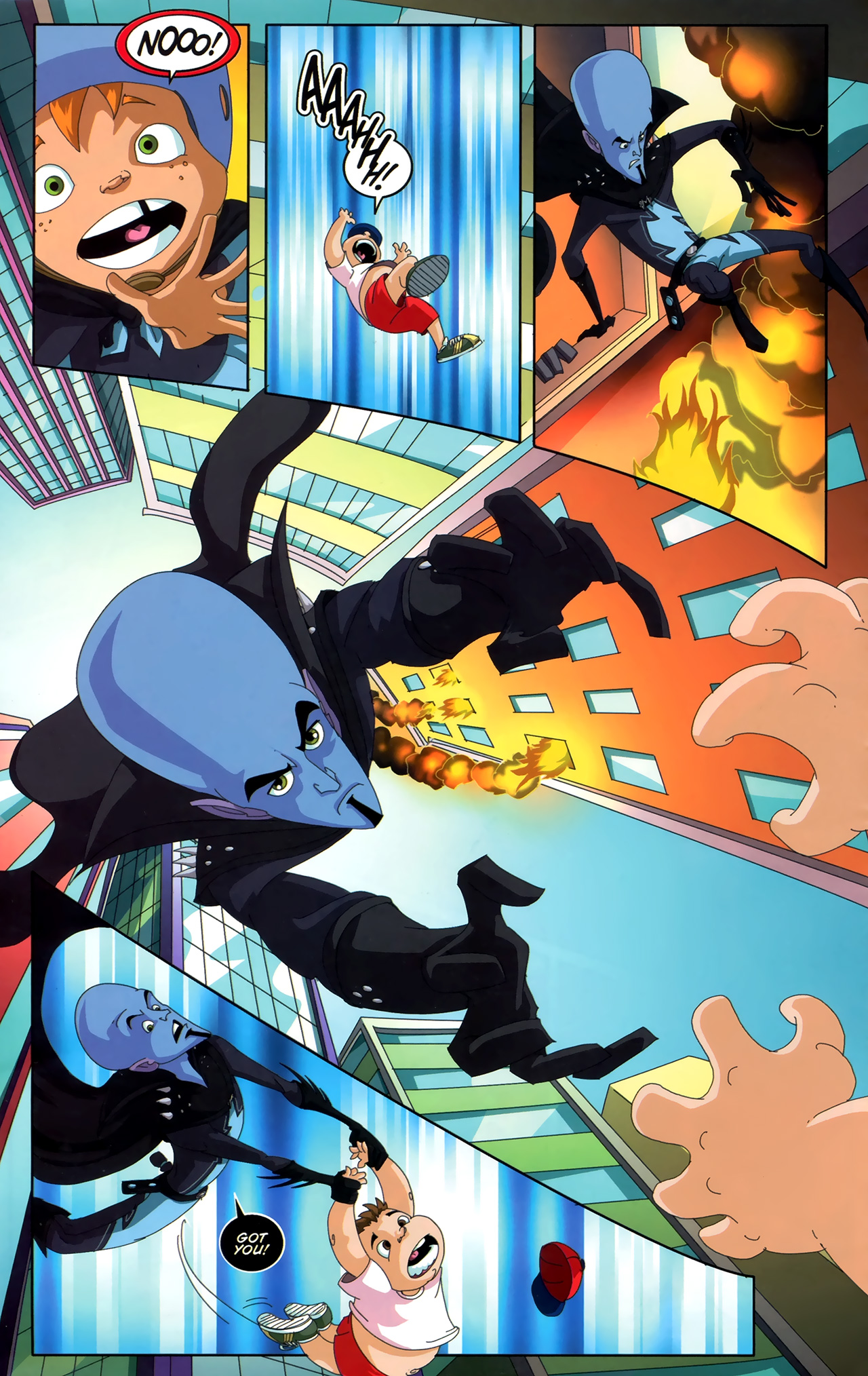 Read online Megamind: Bad. Blue. Brilliant. comic -  Issue #4 - 12