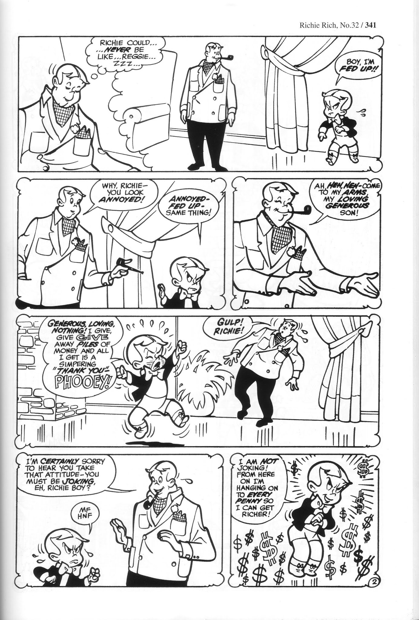 Read online Harvey Comics Classics comic -  Issue # TPB 2 (Part 4) - 42