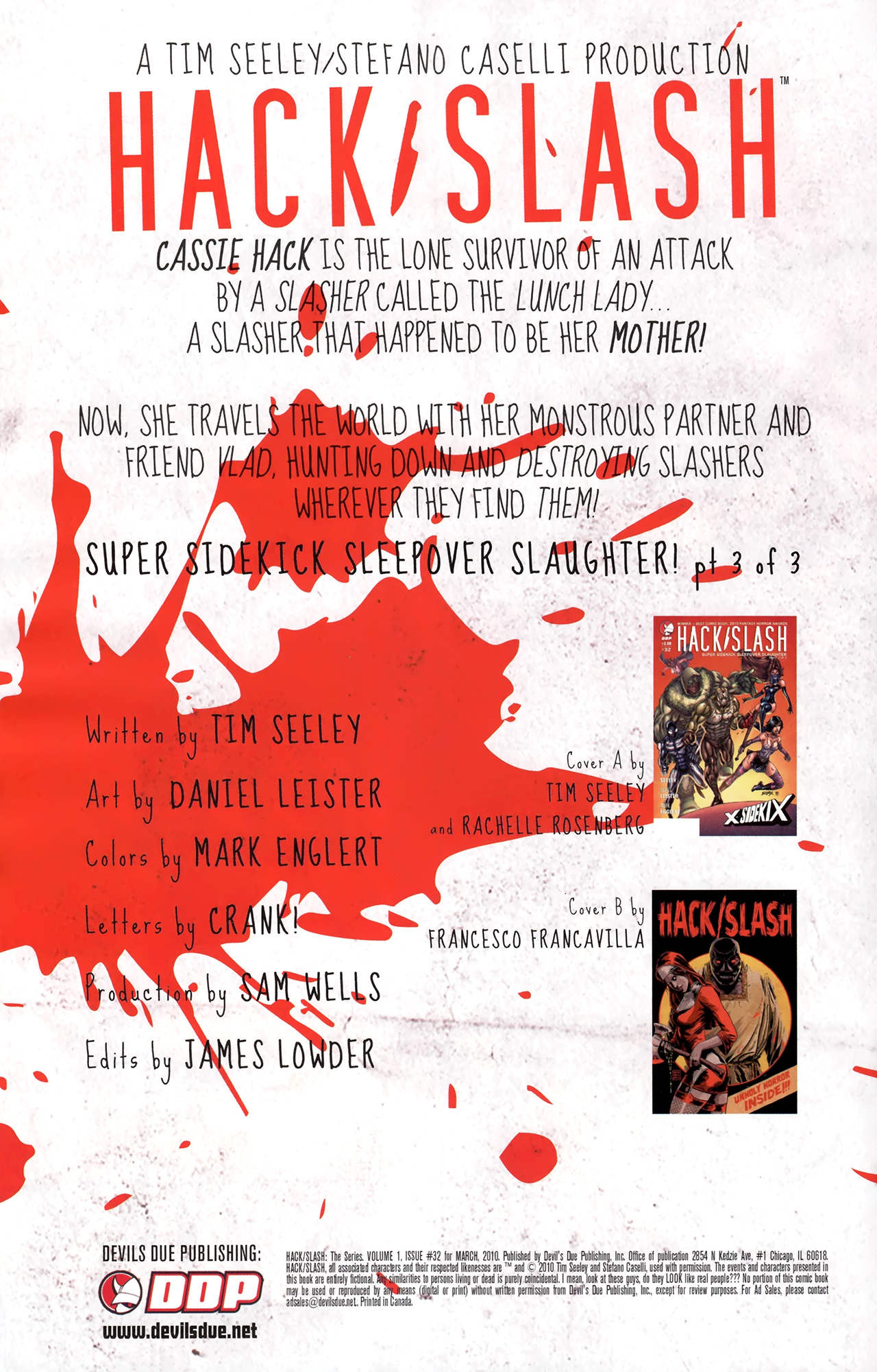 Read online Hack/Slash: The Series comic -  Issue #32 - 2