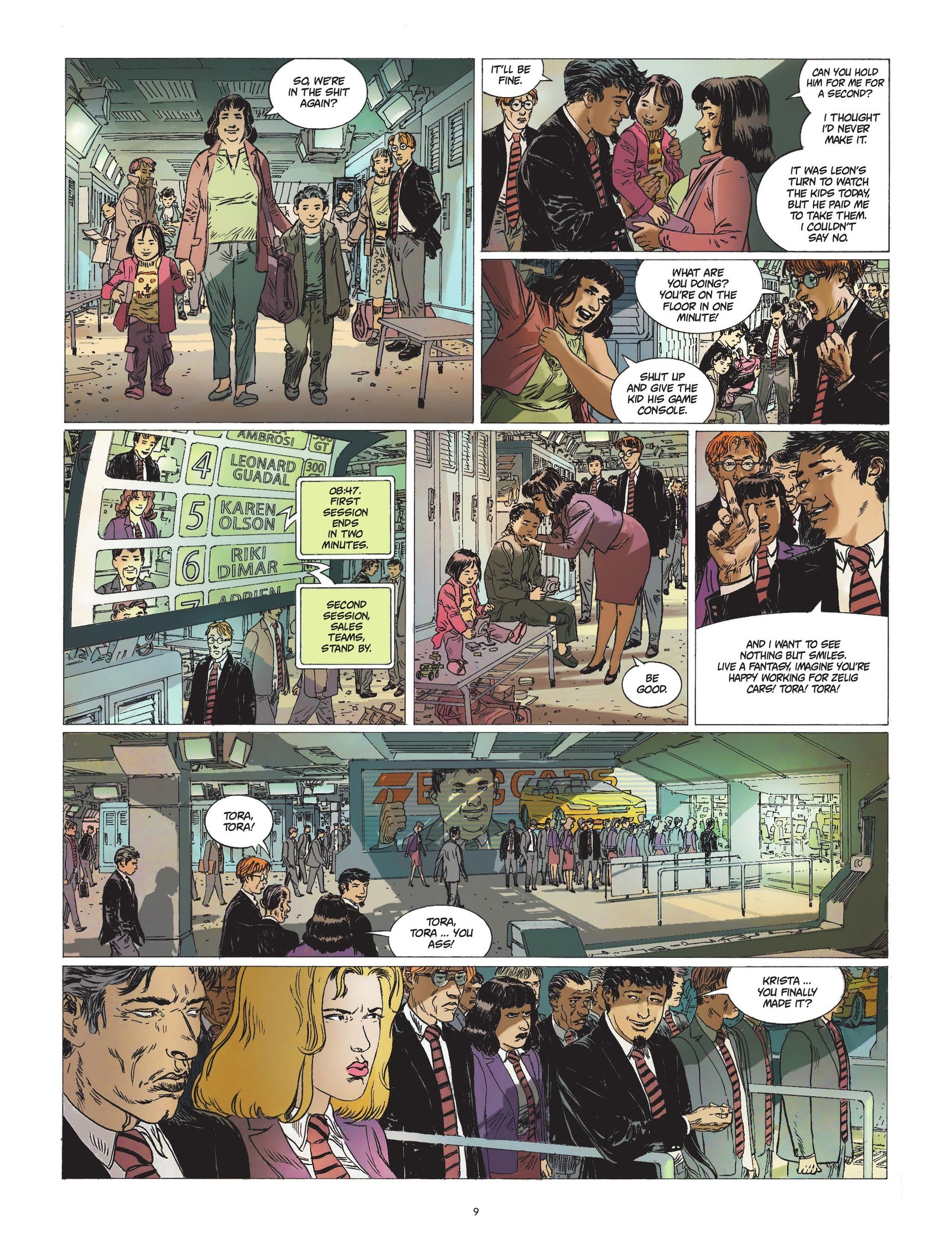 Read online HSE - Human Stock Exchange comic -  Issue #1 - 11