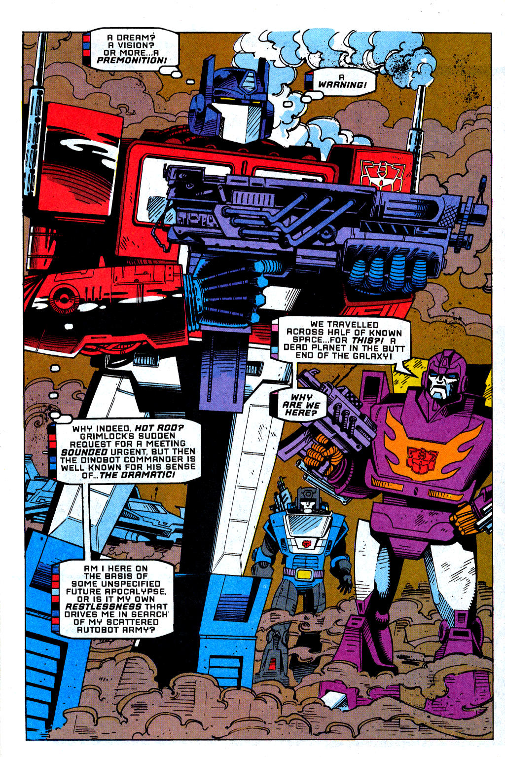 Read online Transformers Generation 2 comic Issue 1