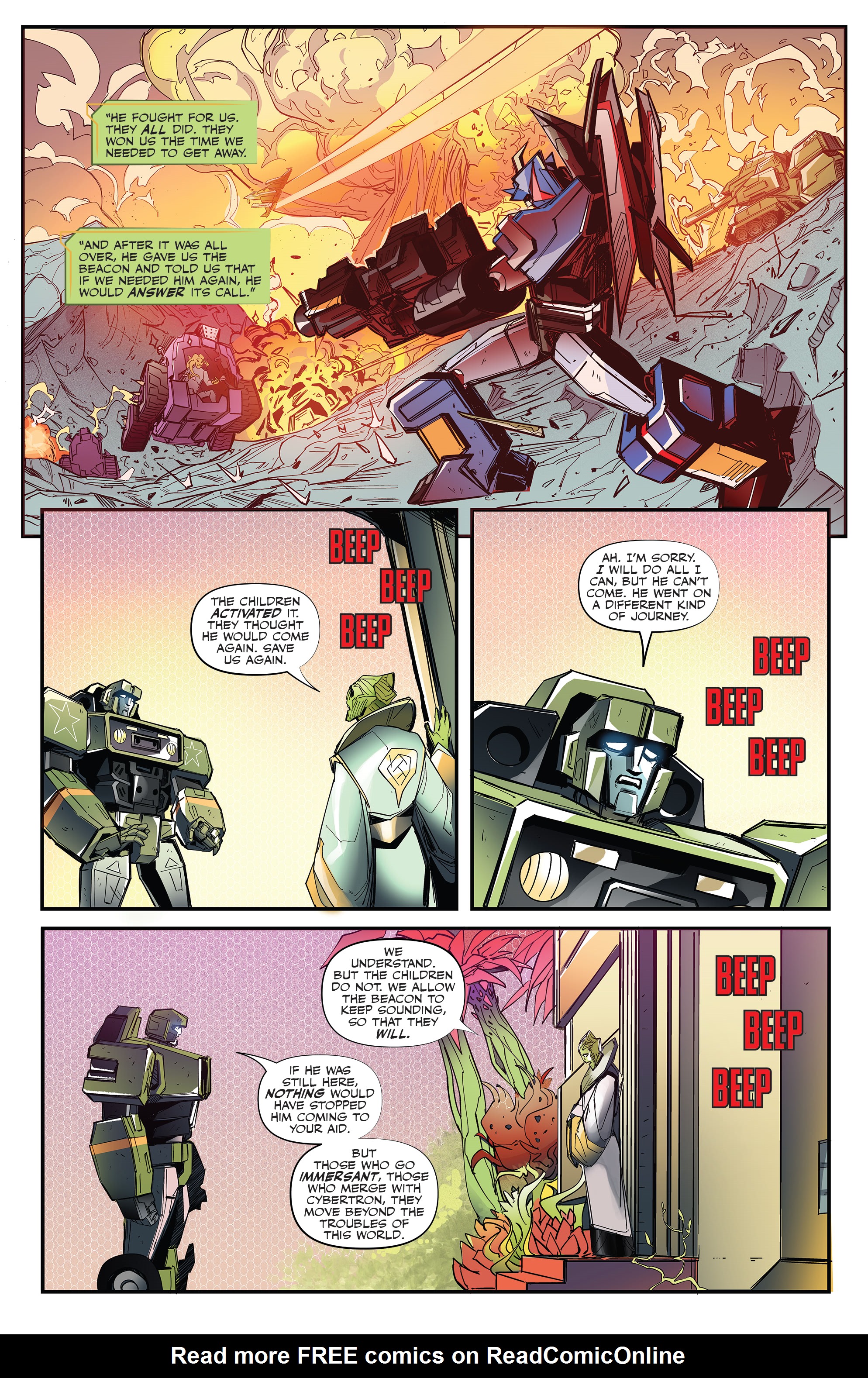 Read online Transformers: Escape comic -  Issue #1 - 21