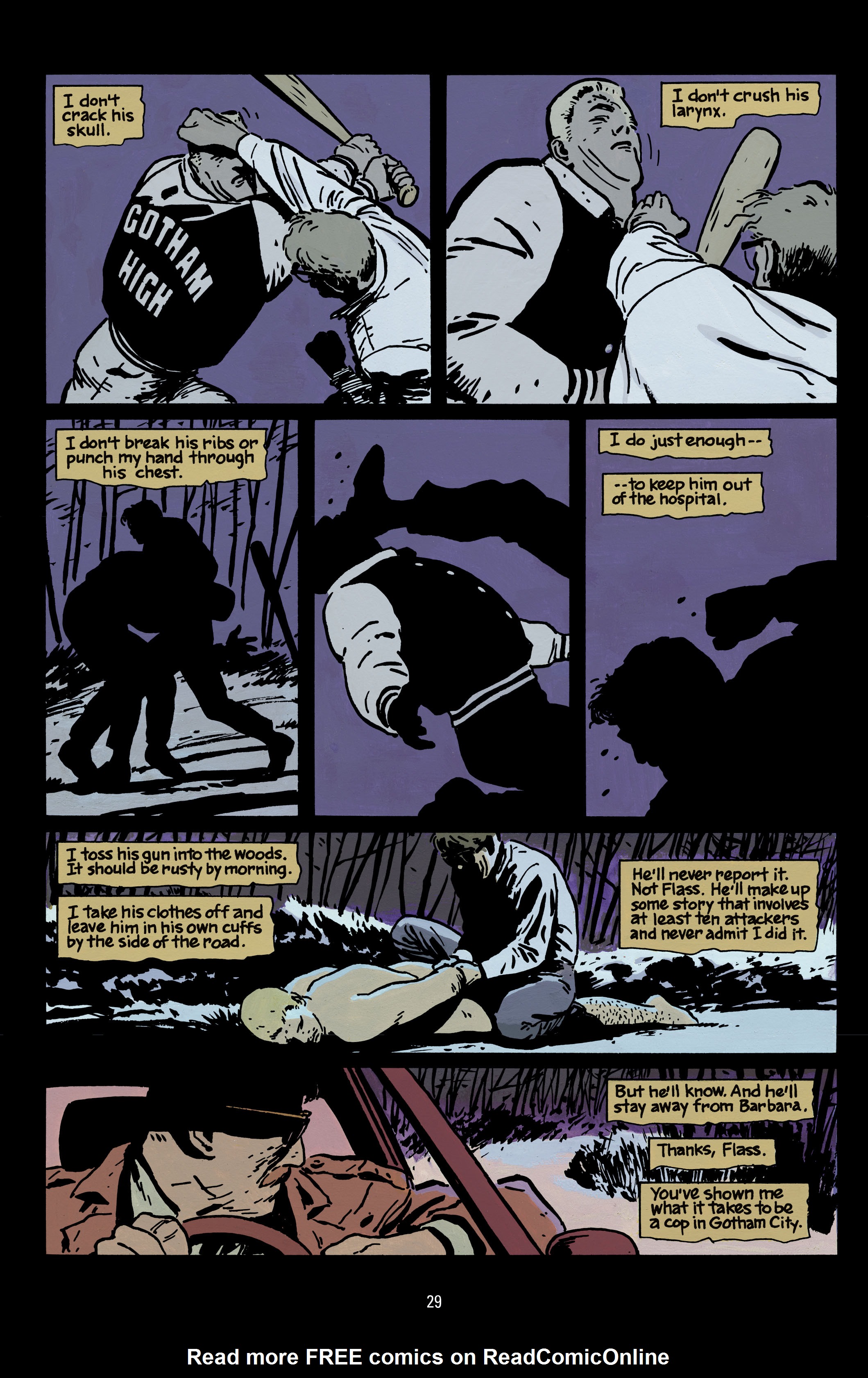 Read online Batman: Year One: The Deluxe Edition comic -  Issue # TPB - 30