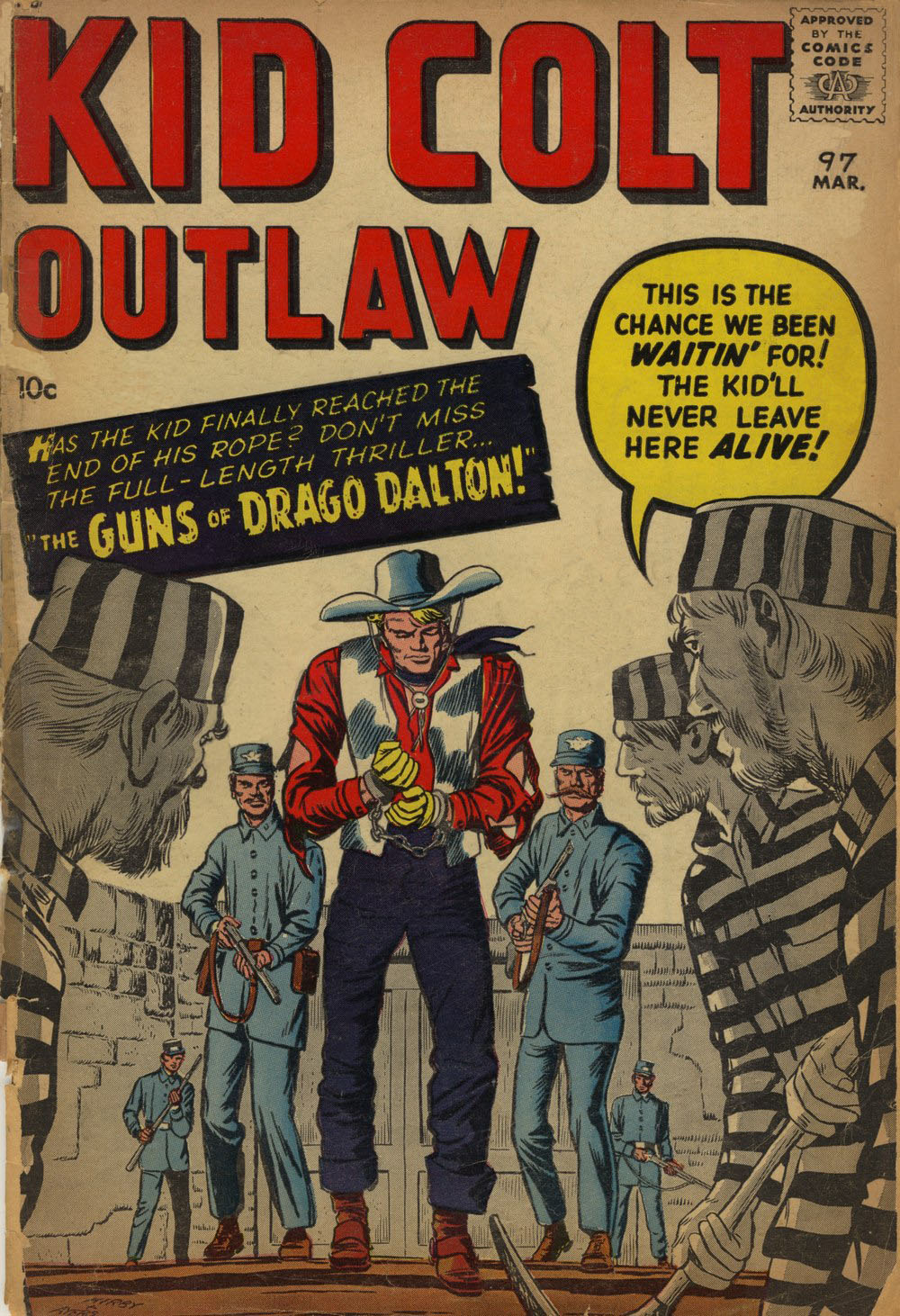 Read online Kid Colt Outlaw comic -  Issue #97 - 1