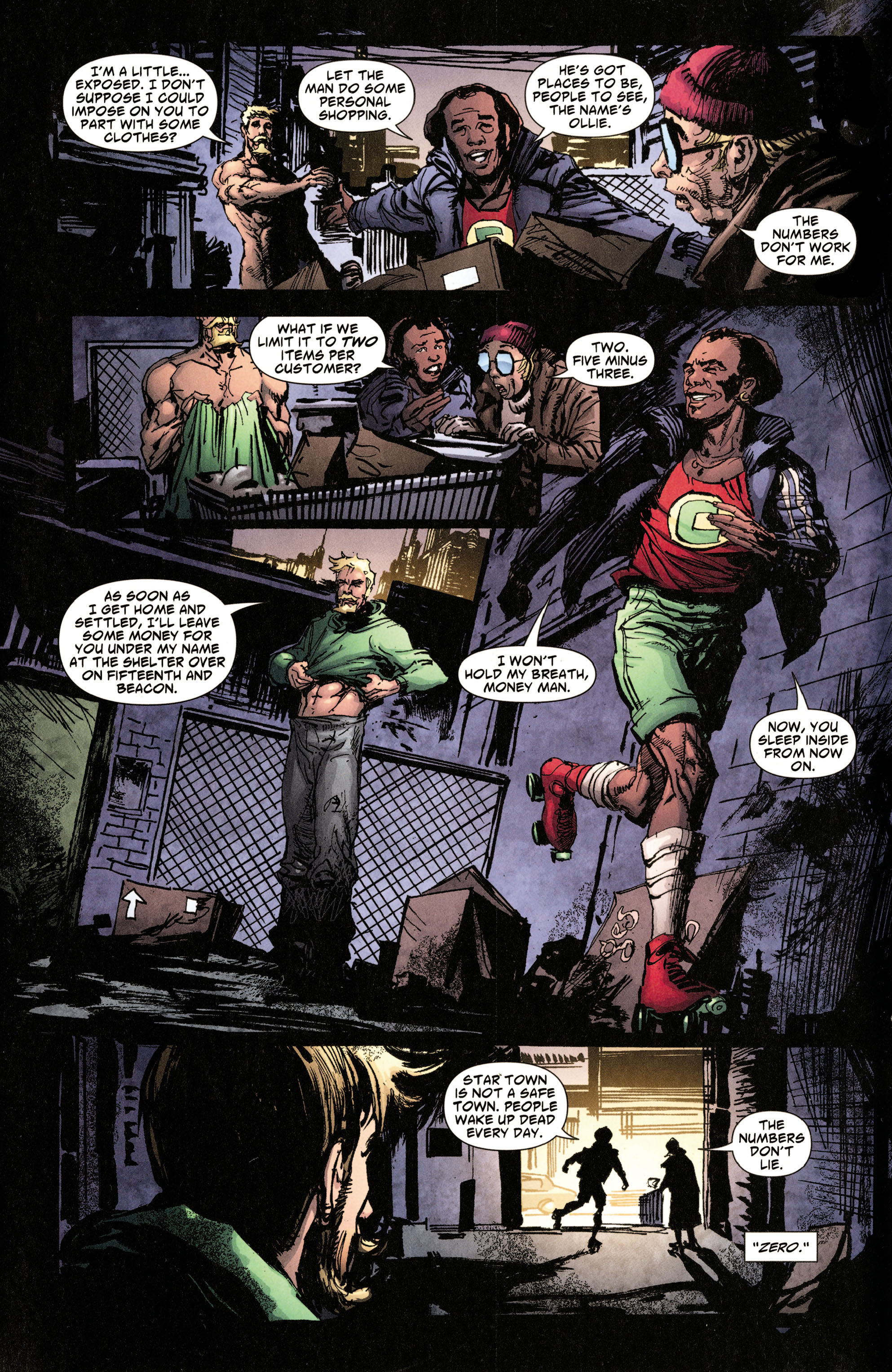 Read online Green Arrow/Black Canary comic -  Issue #25 - 5