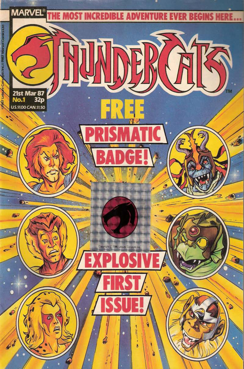 Read online ThunderCats (1987) comic -  Issue #1 - 1