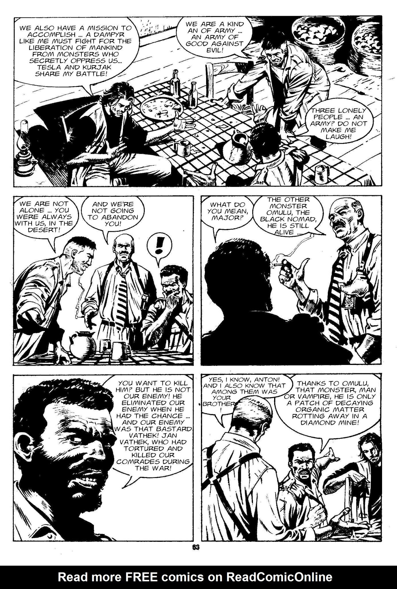 Read online Dampyr (2000) comic -  Issue #7 - 64
