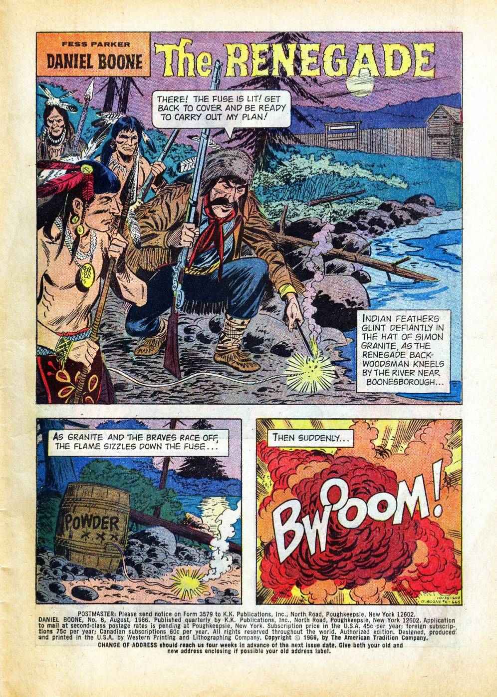 Read online Daniel Boone comic -  Issue #6 - 3