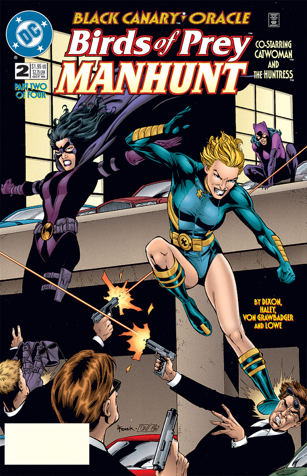 Read online Birds of Prey: Manhunt comic -  Issue #2 - 1