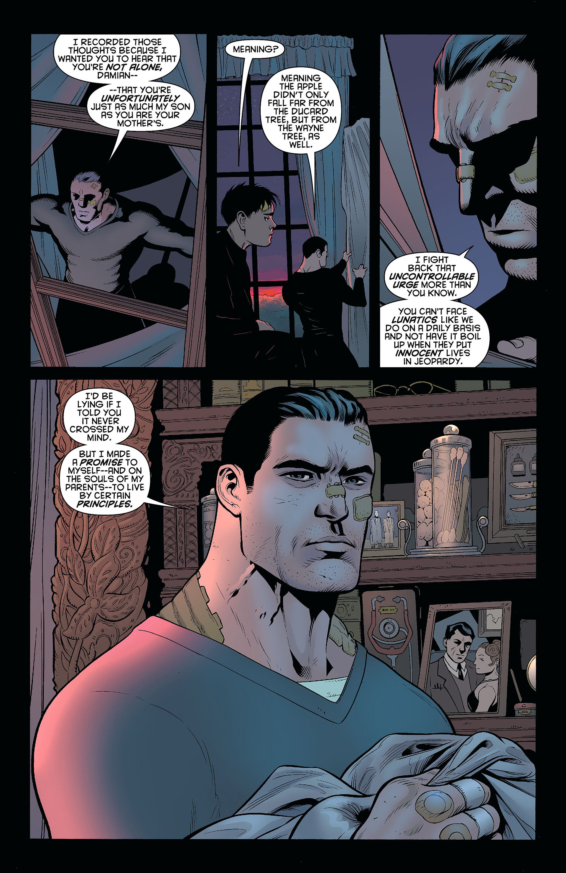 Read online Batman and Robin (2011) comic -  Issue #8 - 14