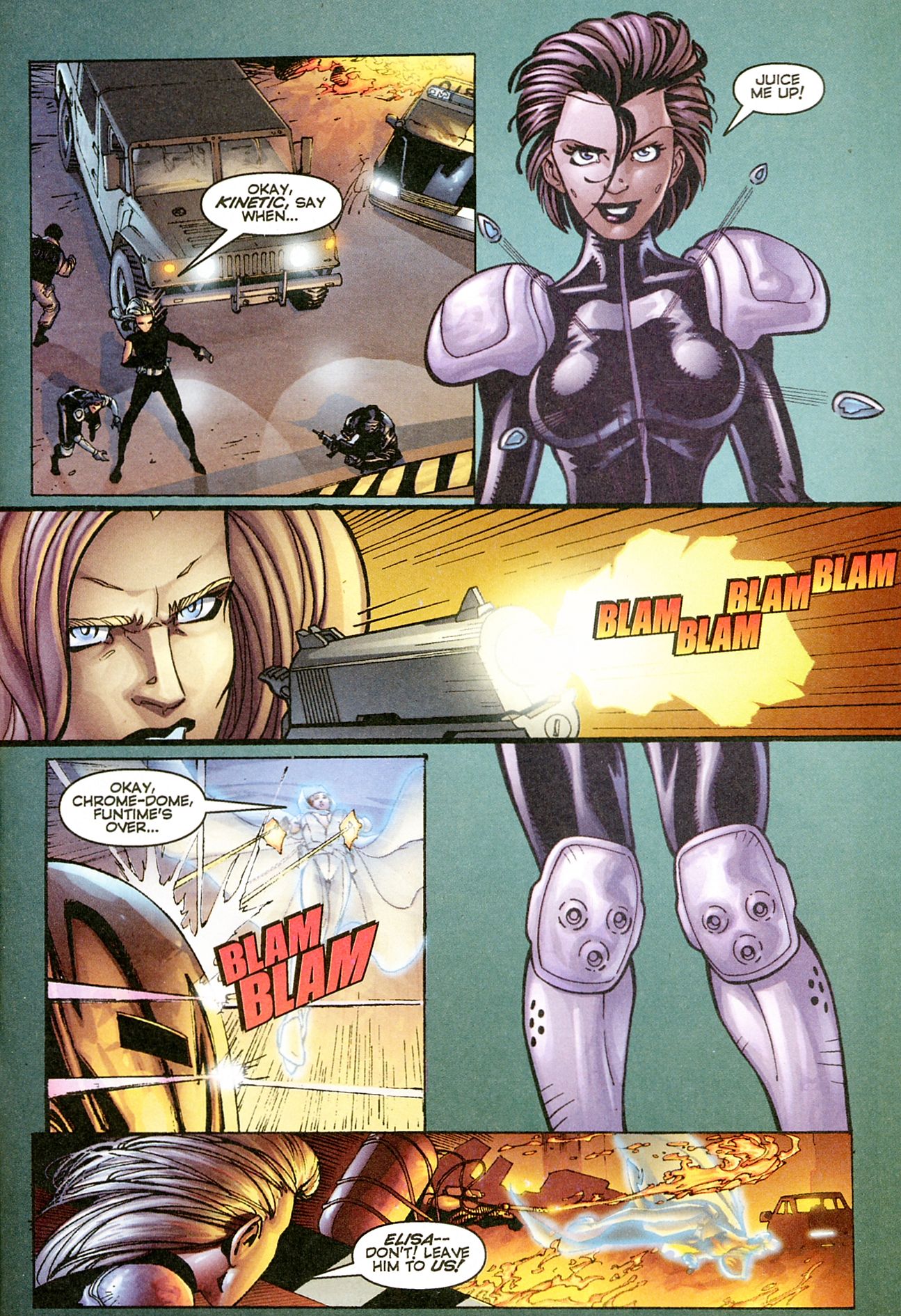 Read online Ghost (1998) comic -  Issue #22 - 5