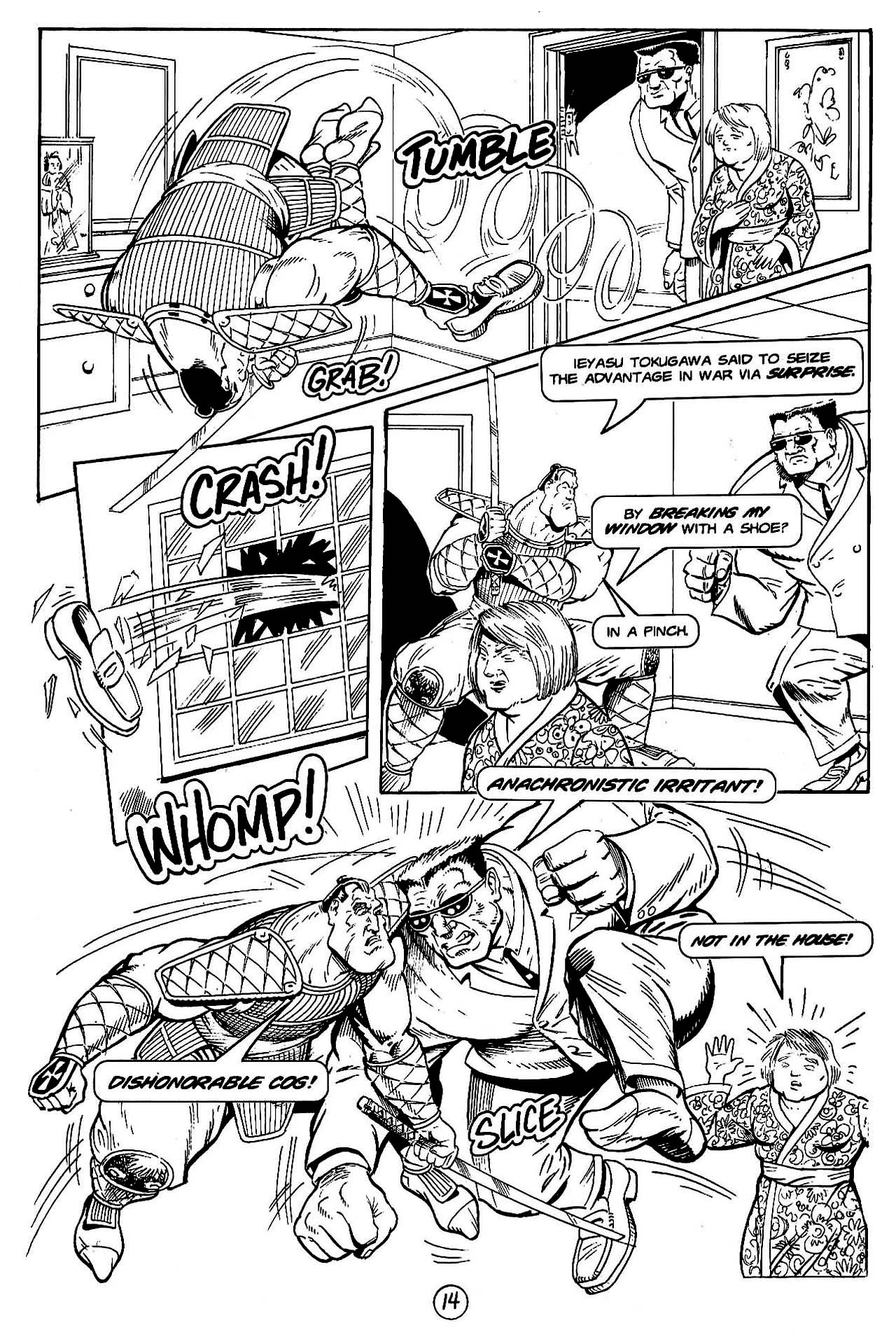 Read online Paul the Samurai (1992) comic -  Issue #8 - 15