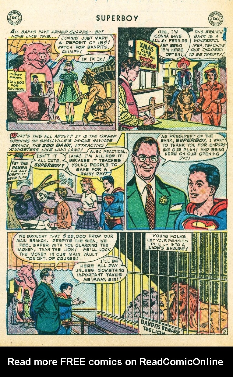 Read online Superboy (1949) comic -  Issue #37 - 3