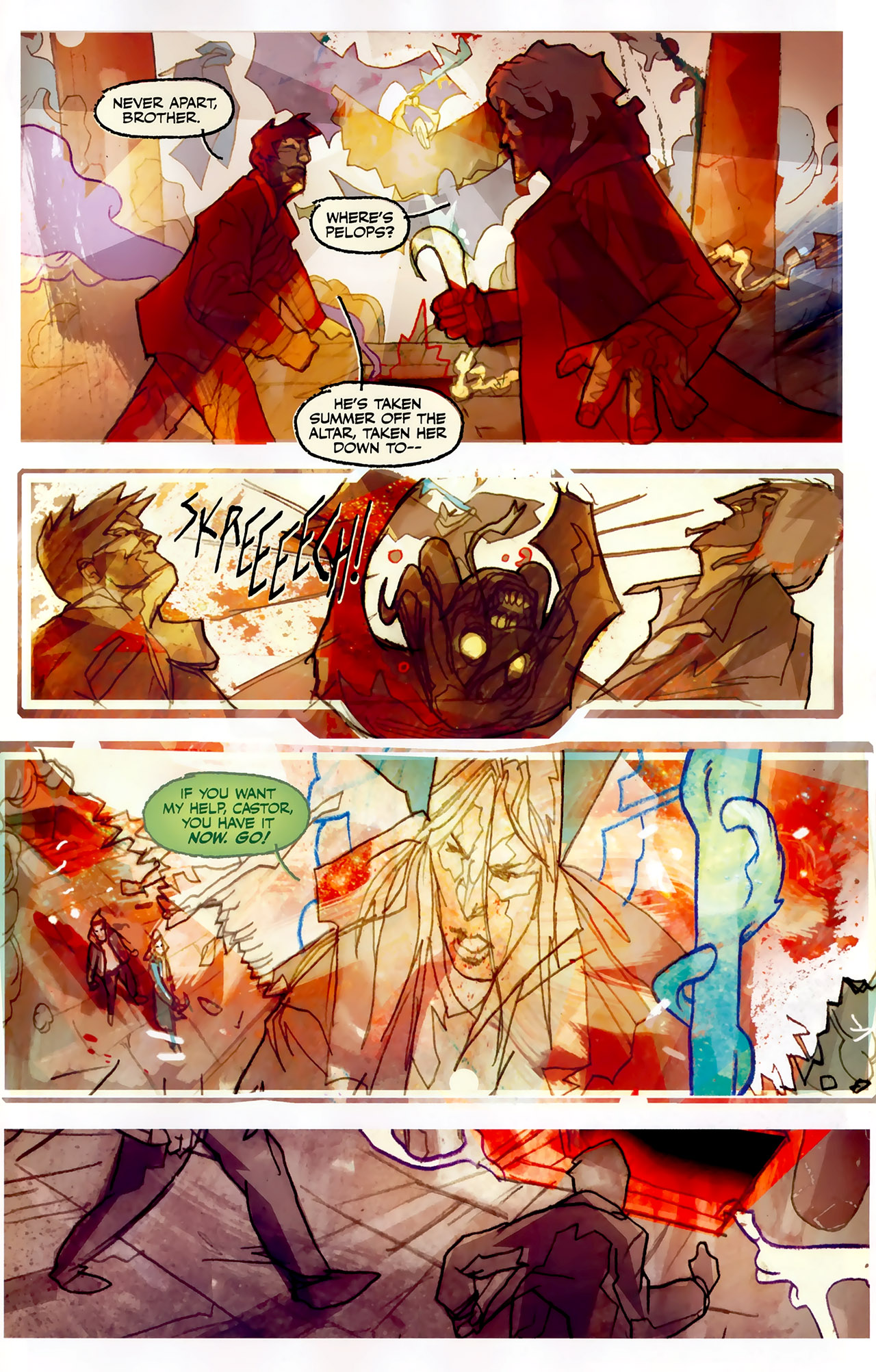 Read online Olympus (2009) comic -  Issue #4 - 17