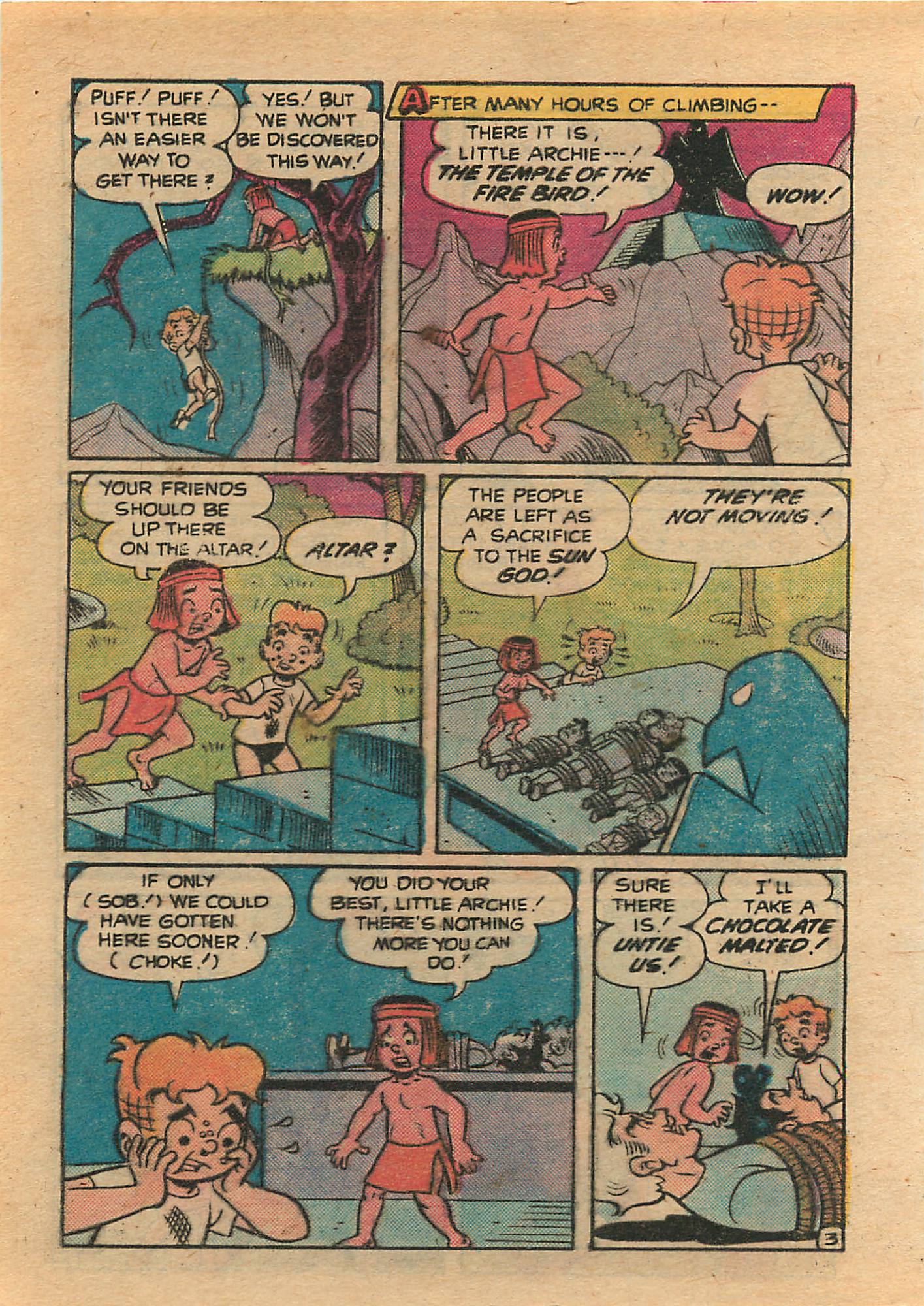Read online Little Archie Comics Digest Magazine comic -  Issue #4 - 32