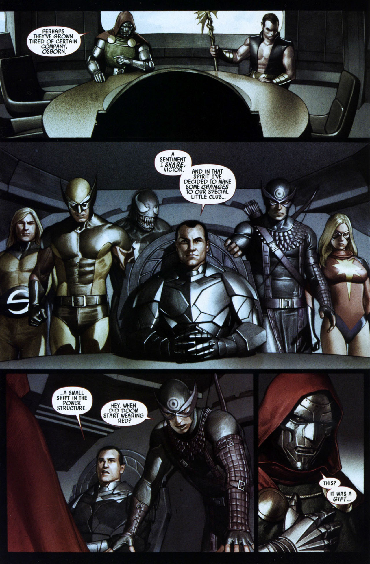 Read online Dark Reign: The Cabal comic -  Issue # Full - 5