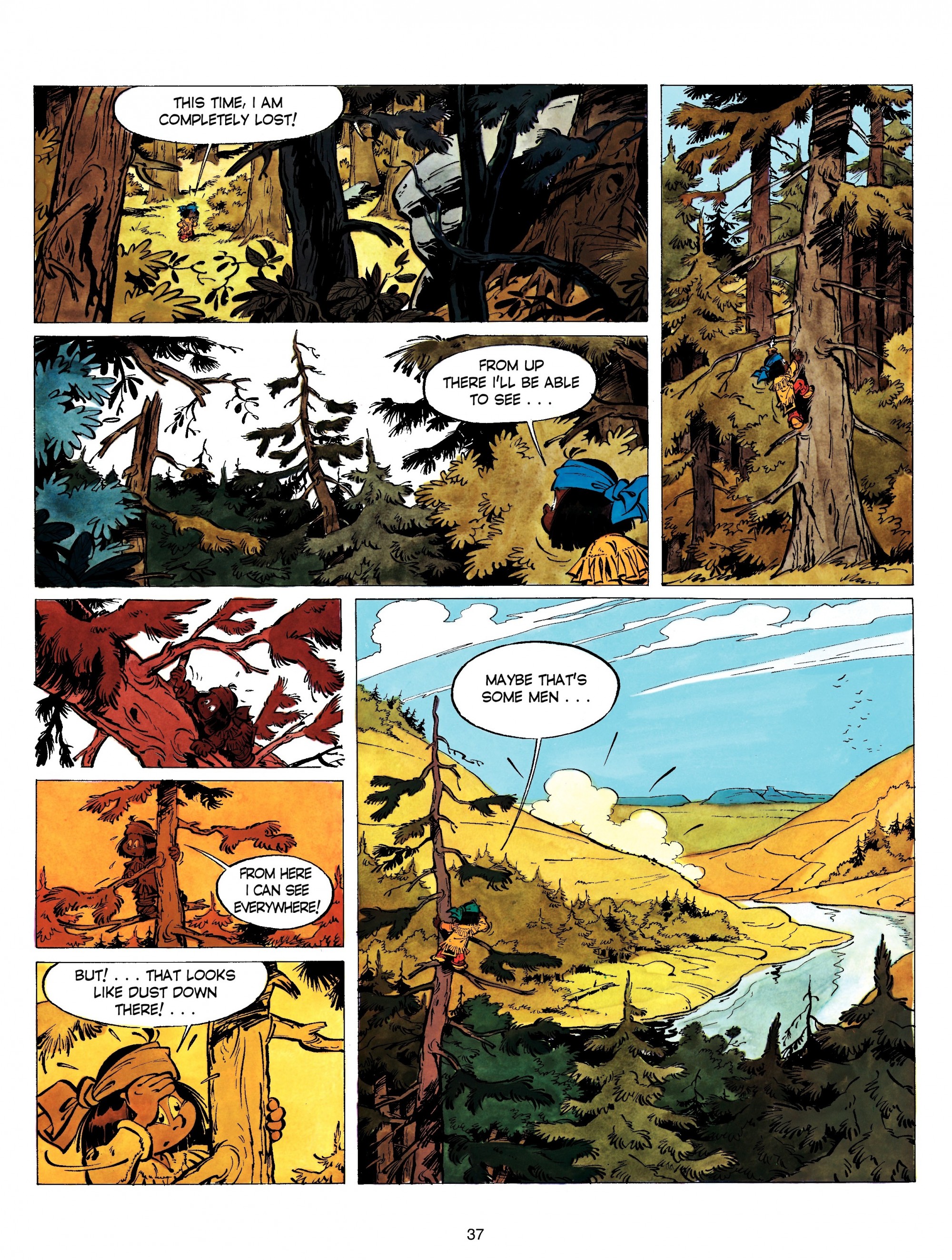 Read online Yakari comic -  Issue #1 - 37
