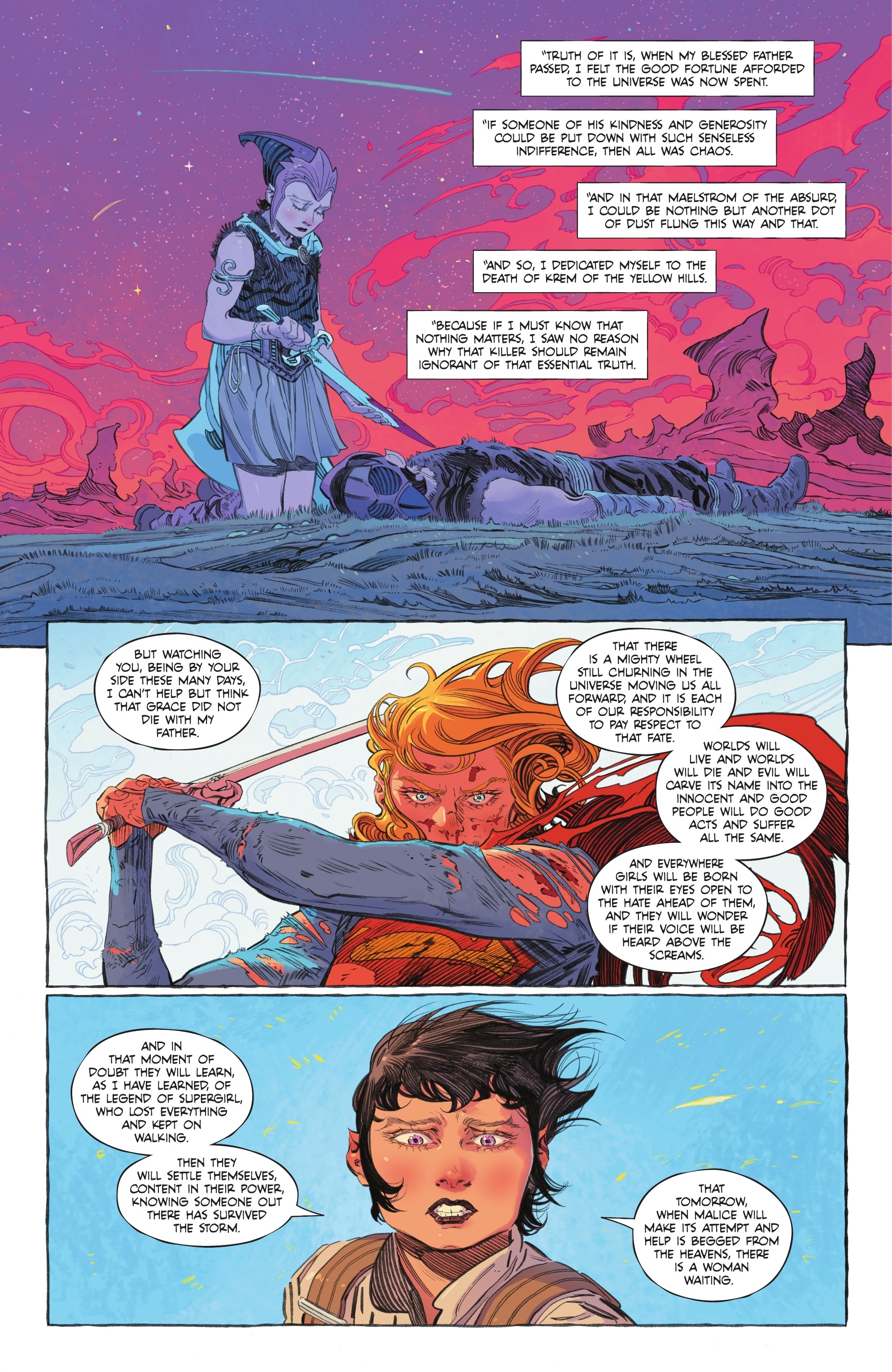 Read online Supergirl: Woman of Tomorrow comic -  Issue #8 - 20