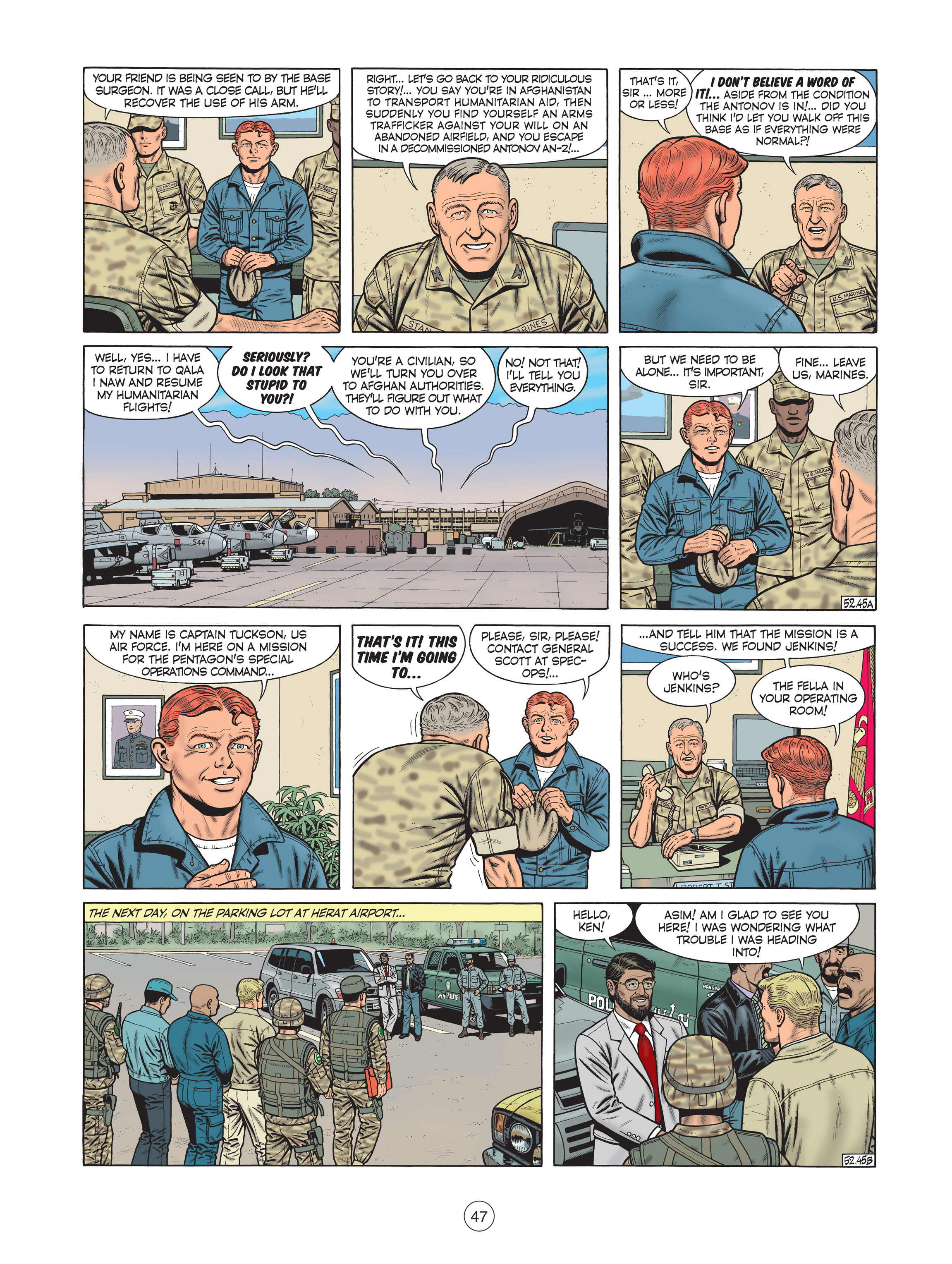 Read online Buck Danny comic -  Issue #7 - 48