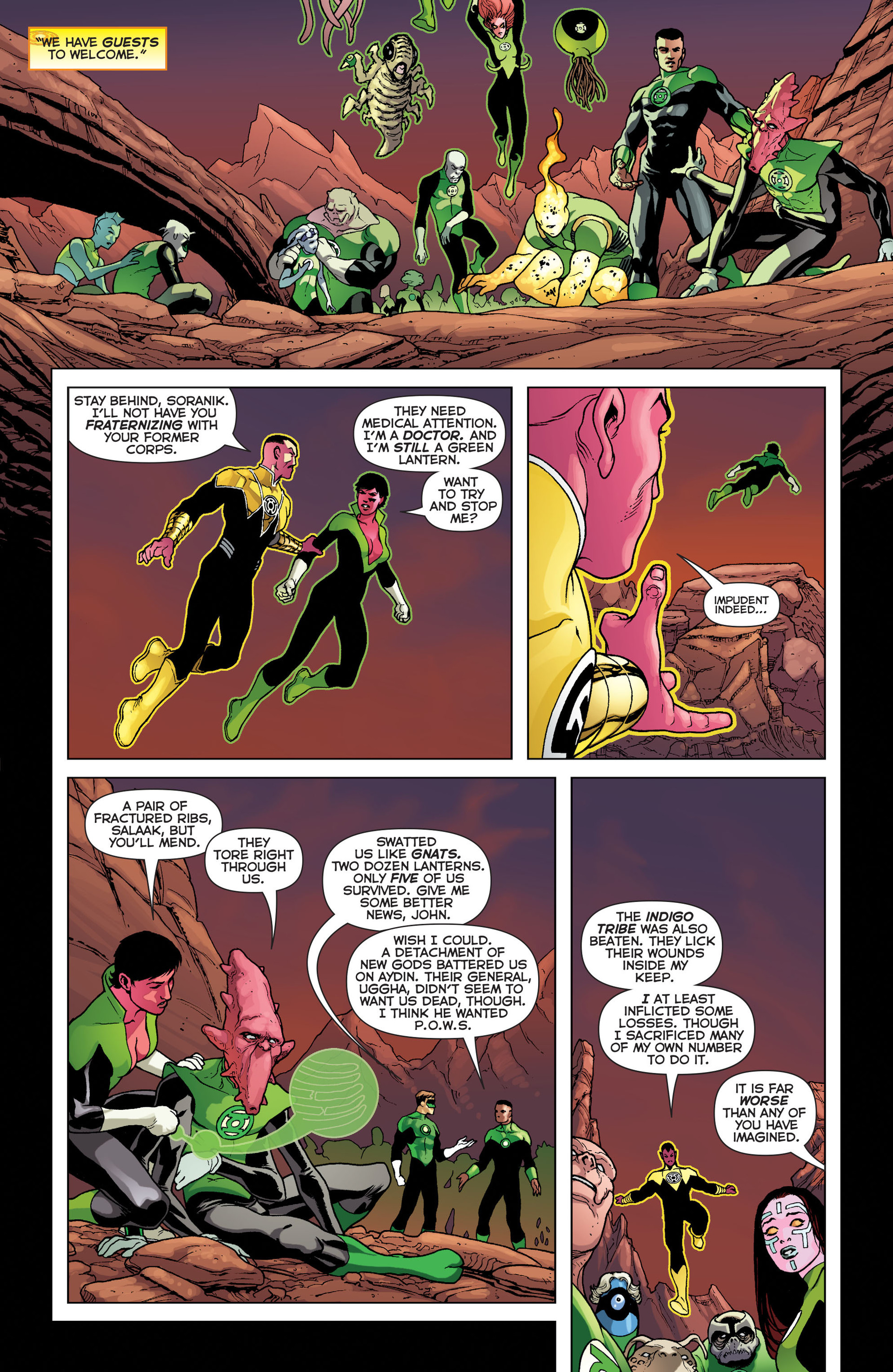 Read online Green Lantern/New Gods: Godhead comic -  Issue #7 - 8