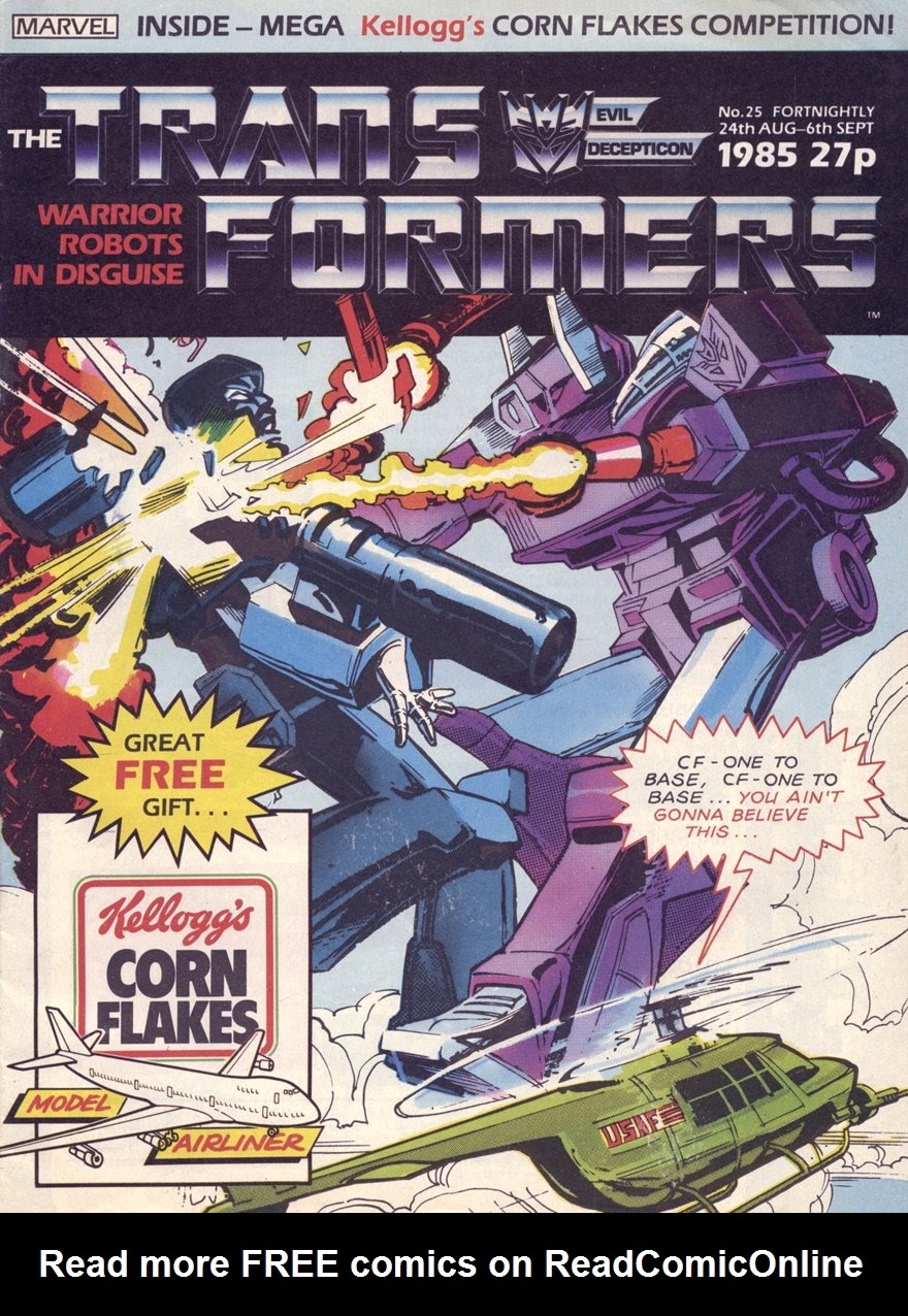 Read online The Transformers (UK) comic -  Issue #25 - 1
