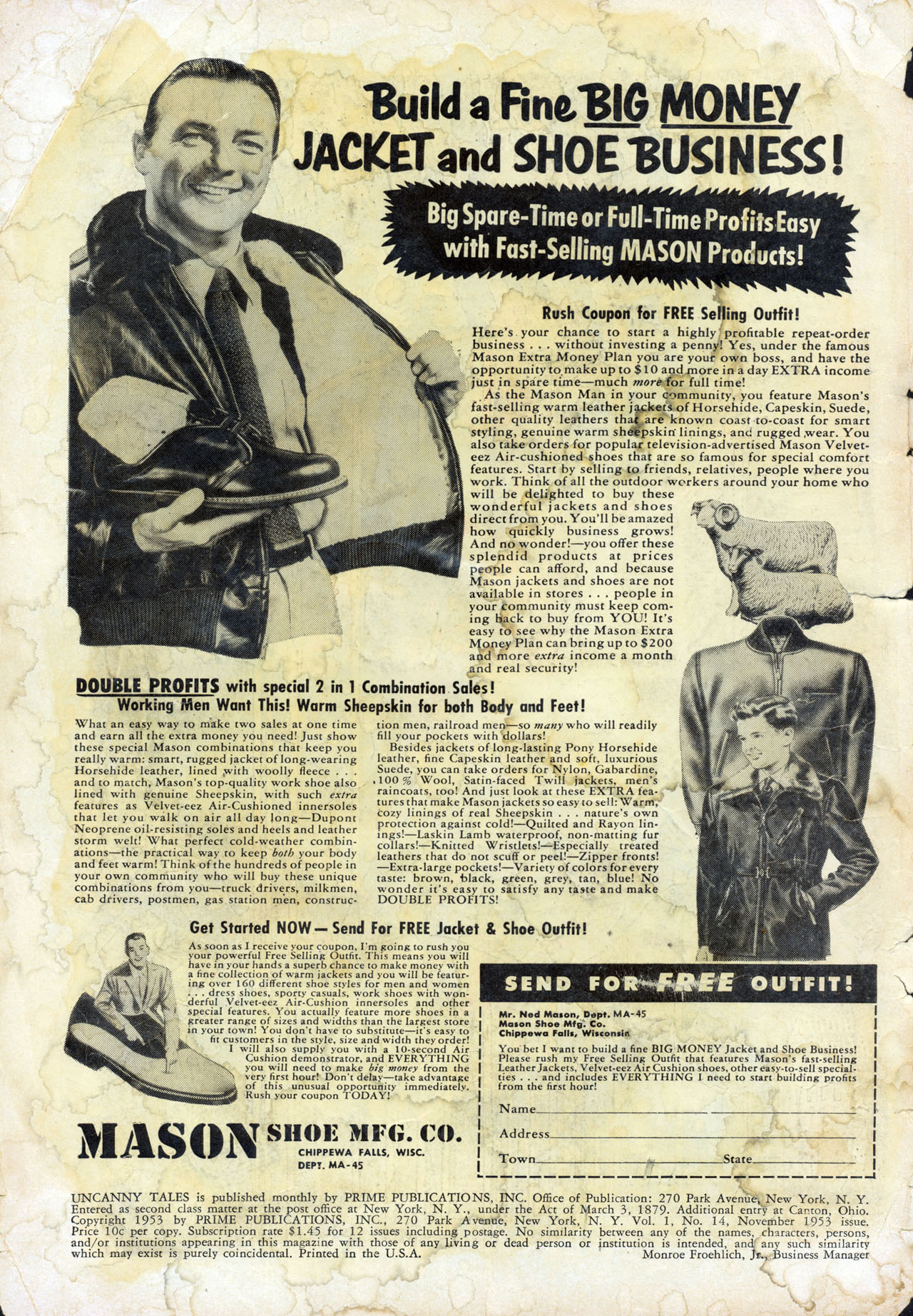 Read online Uncanny Tales comic -  Issue #14 - 2