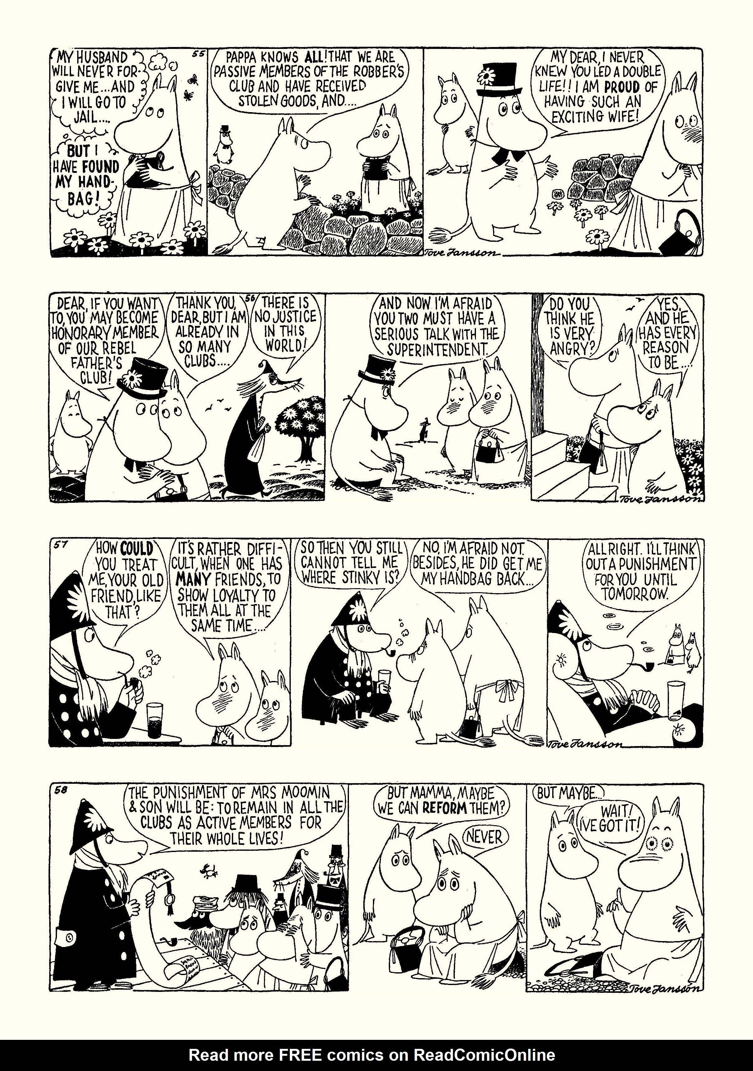 Read online Moomin: The Complete Tove Jansson Comic Strip comic -  Issue # TPB 3 - 95