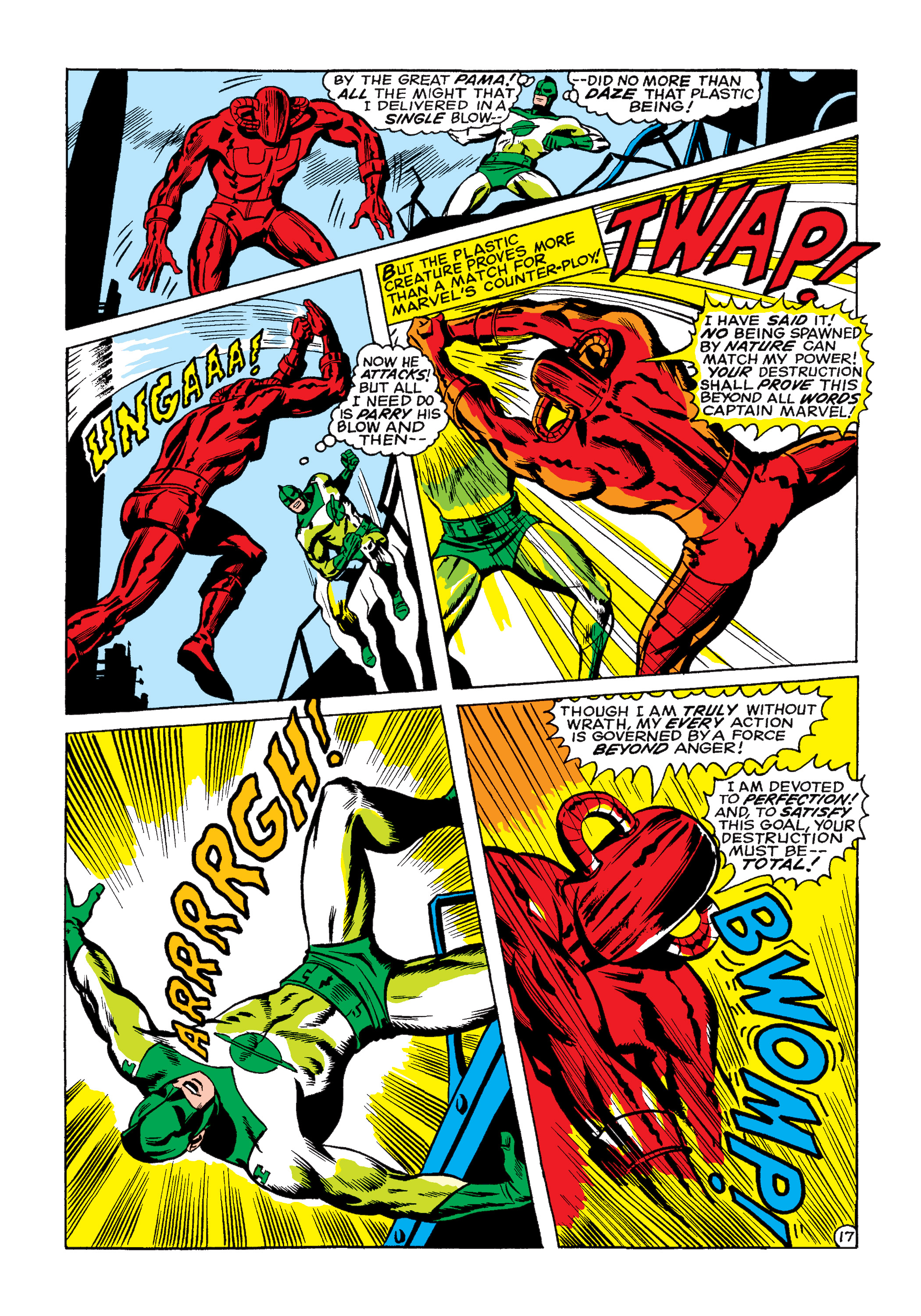 Read online Marvel Masterworks: Captain Marvel comic -  Issue # TPB 2 (Part 1) - 67