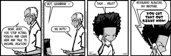 Read online The Boondocks Collection comic -  Issue # Year 2002 - 208