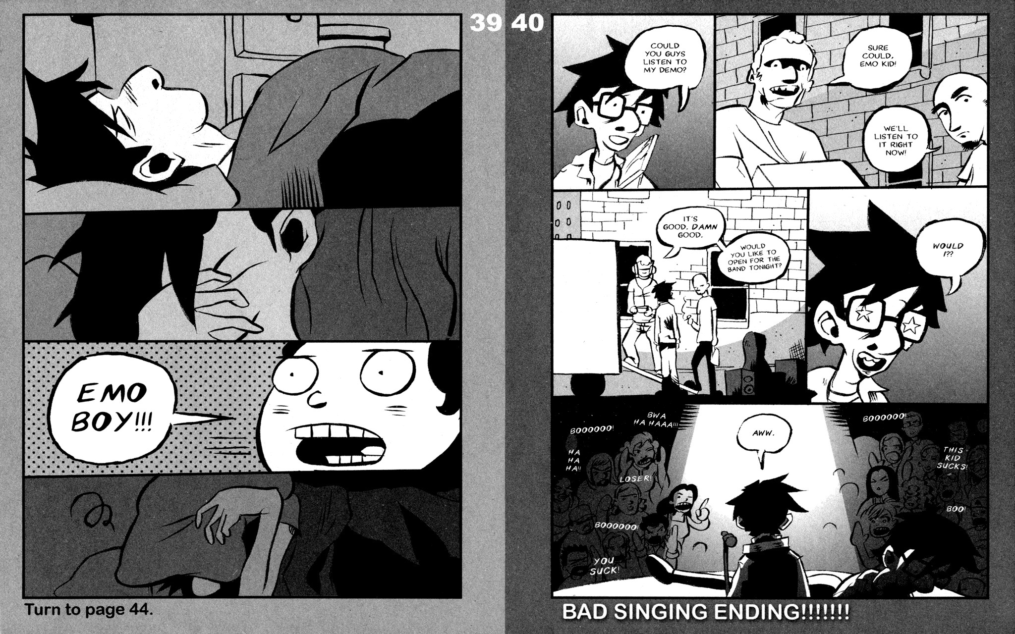Read online Emo Boy comic -  Issue #9 - 22