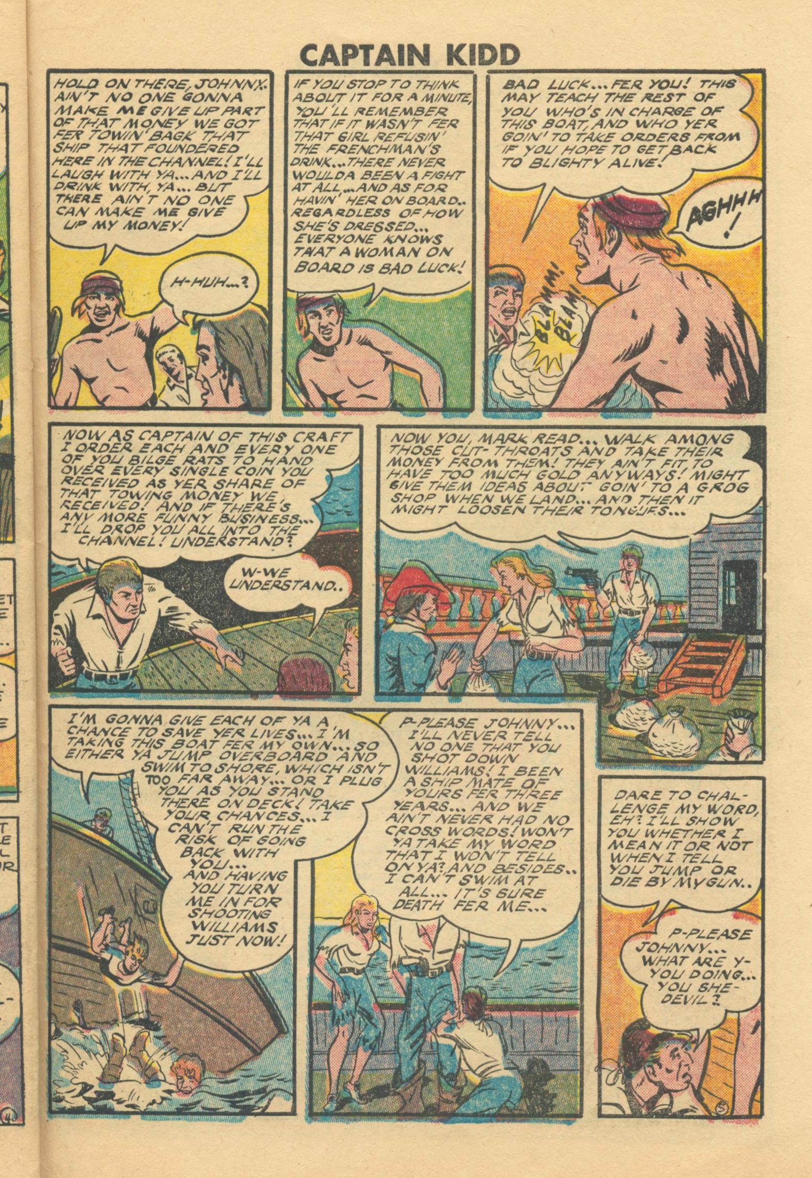 Read online Captain Kidd comic -  Issue #24 - 27