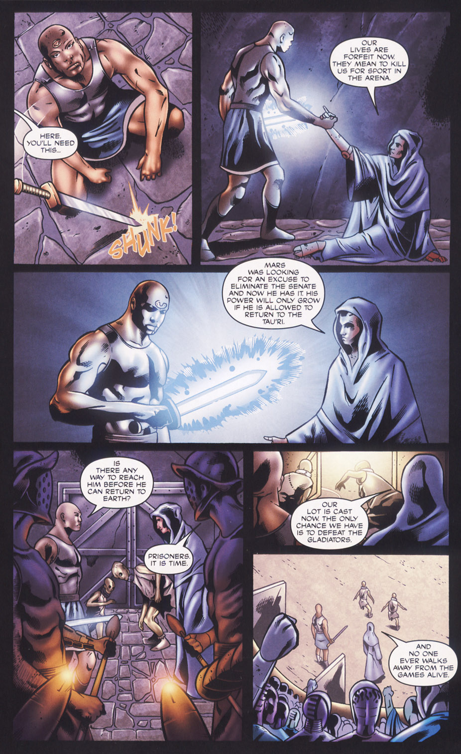 Read online Stargate SG-1: Fall of Rome comic -  Issue #2 - 21