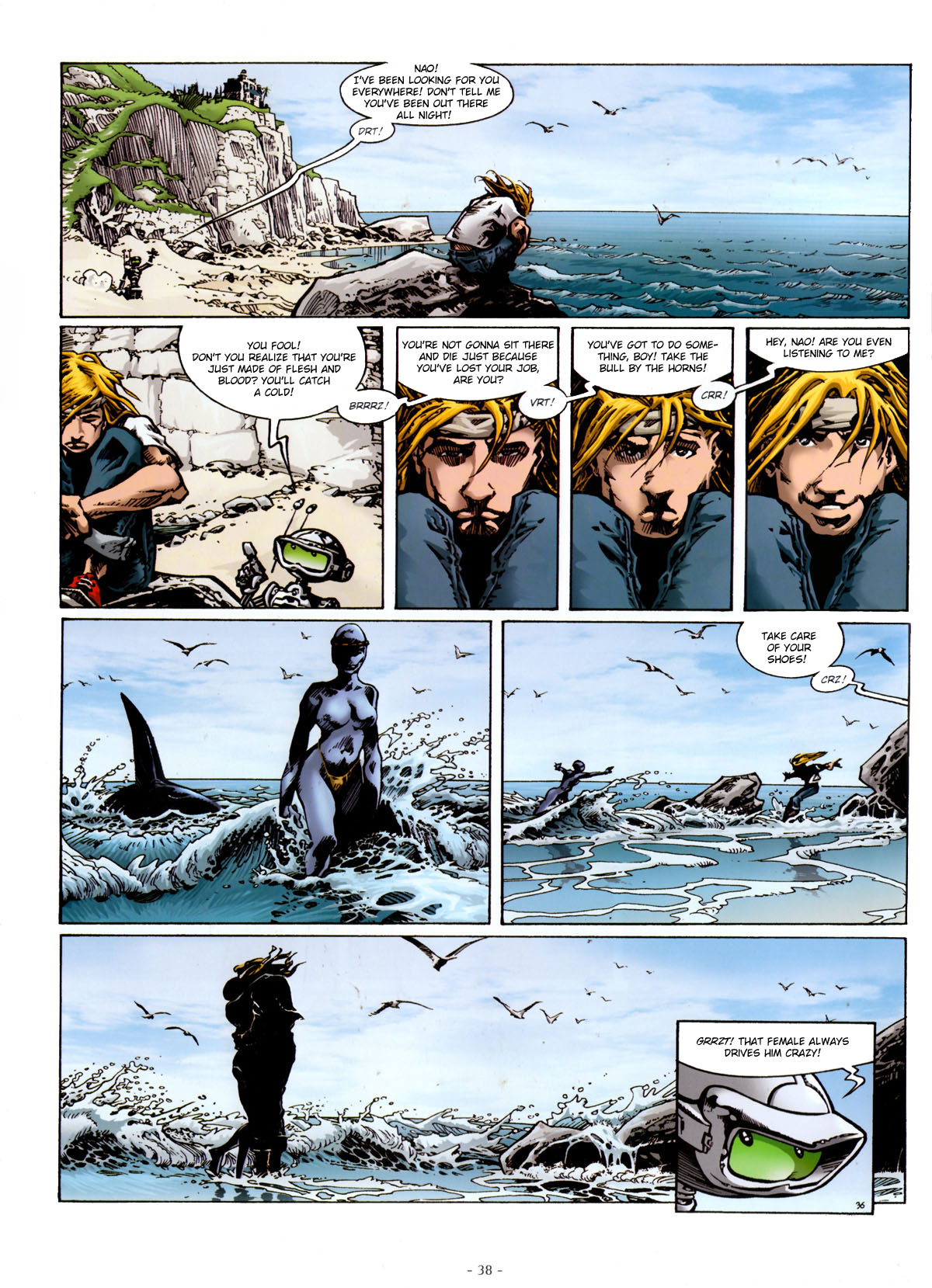 Read online Aquablue comic -  Issue #2 - 39