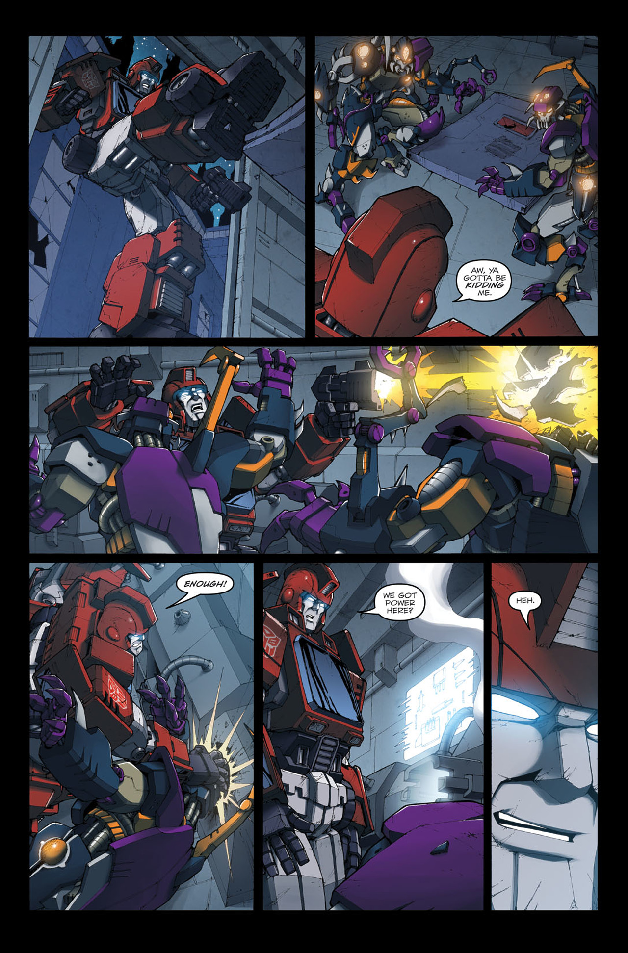 Read online The Transformers: Ironhide comic -  Issue #4 - 9
