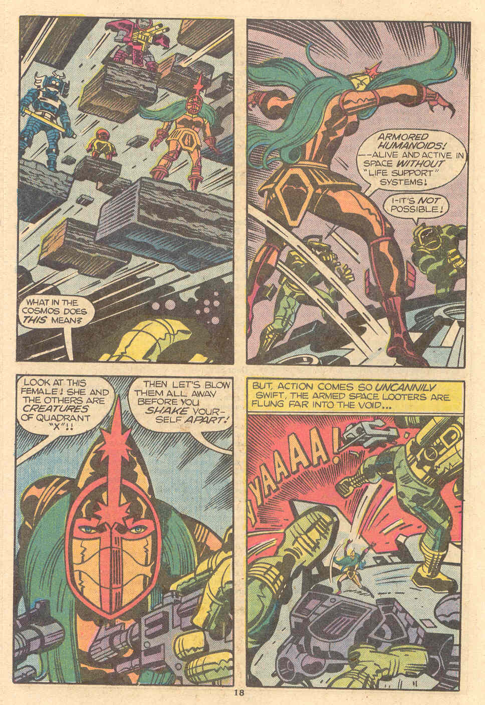 Read online Captain Victory and the Galactic Rangers (1981) comic -  Issue #7 - 21