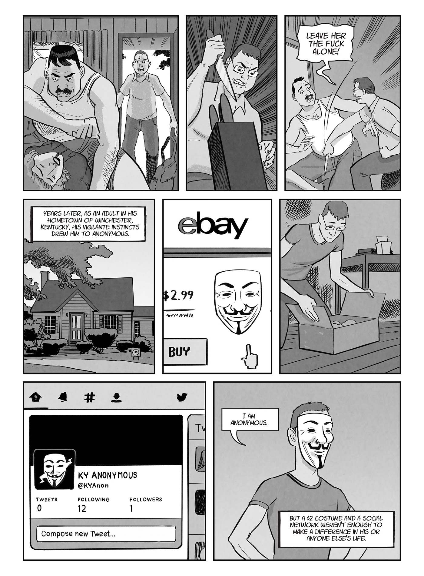 Read online A for Anonymous: How a Mysterious Hacker Collective Transformed the World comic -  Issue # TPB - 85