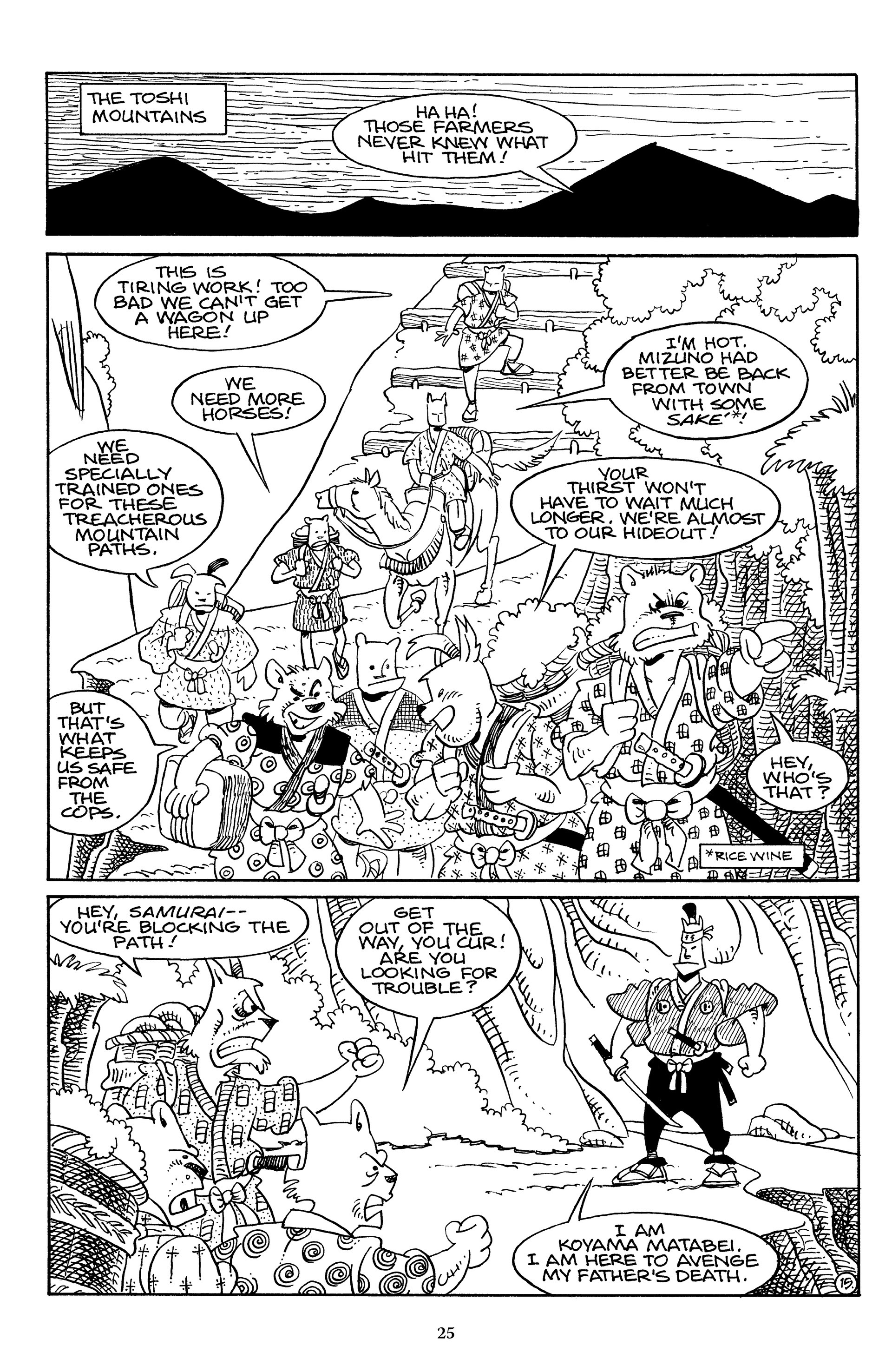Read online The Usagi Yojimbo Saga (2021) comic -  Issue # TPB 4 (Part 1) - 25