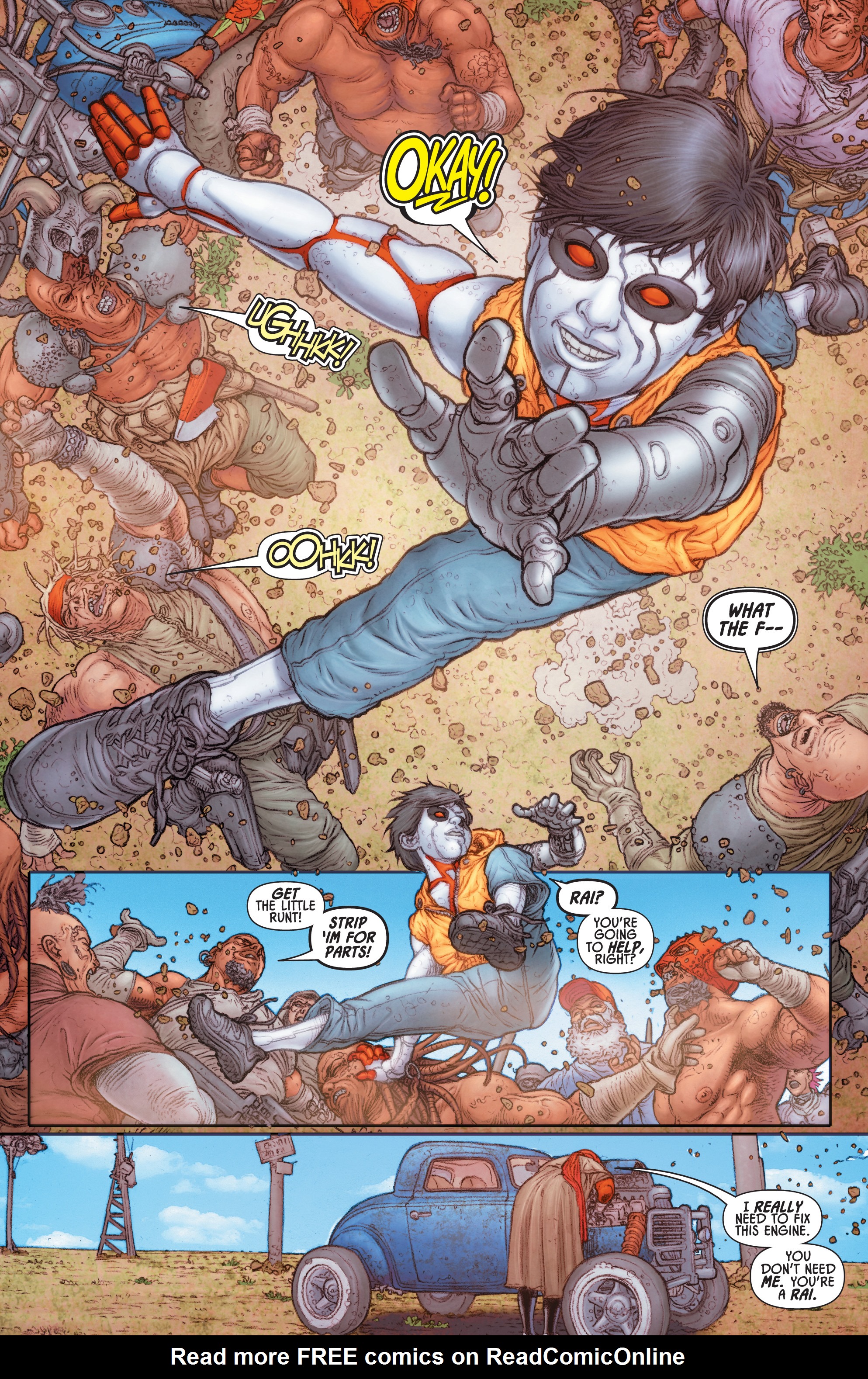 Read online Rai (2019) comic -  Issue #1 - 6