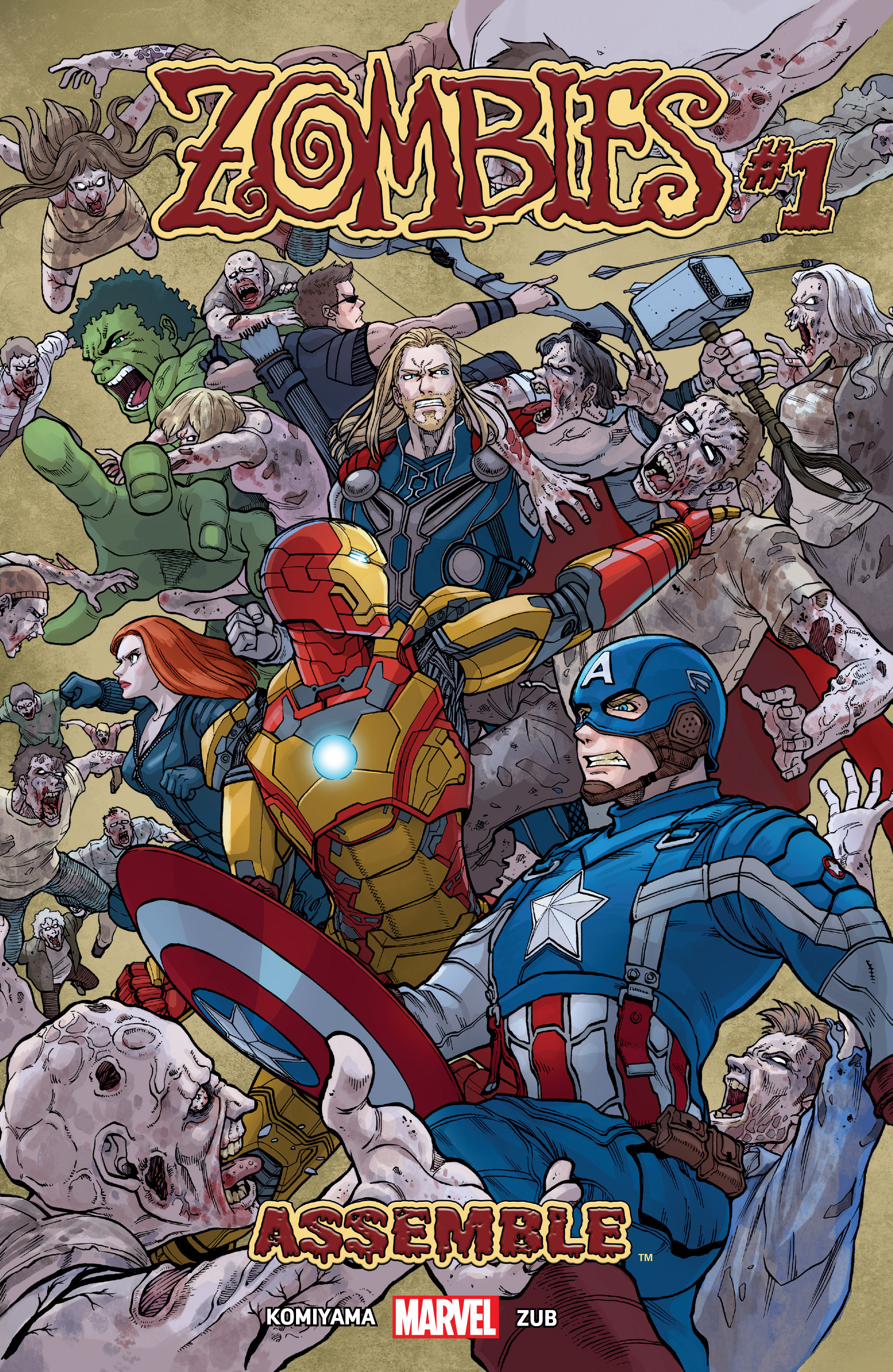 Read online Zombies Assemble comic -  Issue #1 - 1