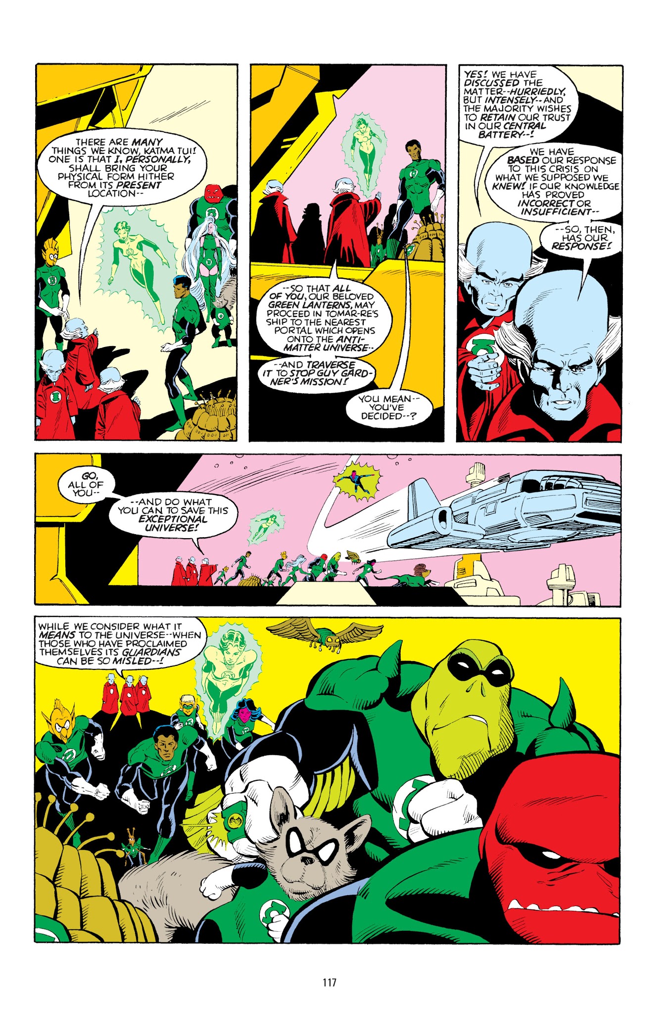 Read online Green Lantern: Sector 2814 comic -  Issue # TPB 3 - 117